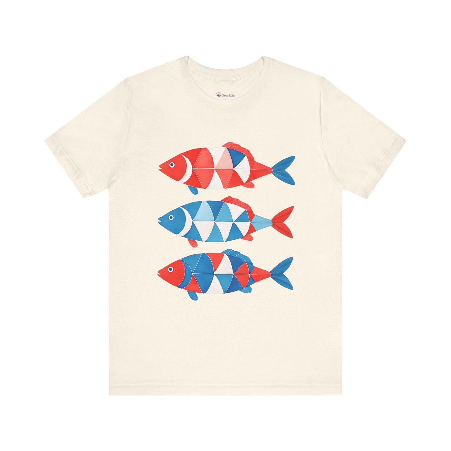 Patriotic Fish T-Shirt Unisex