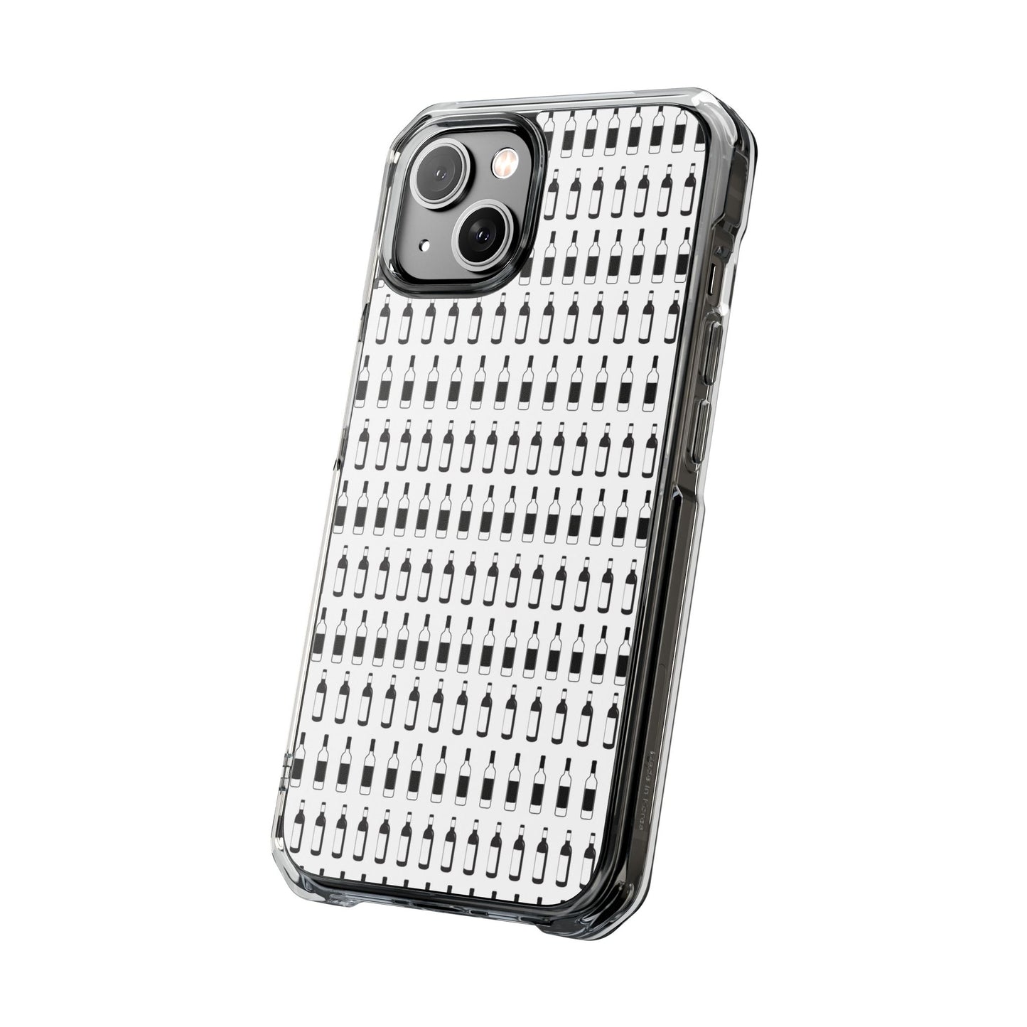 WINE BOTTLES Stylish Magnetic Phone Case | Clear Impact Protection