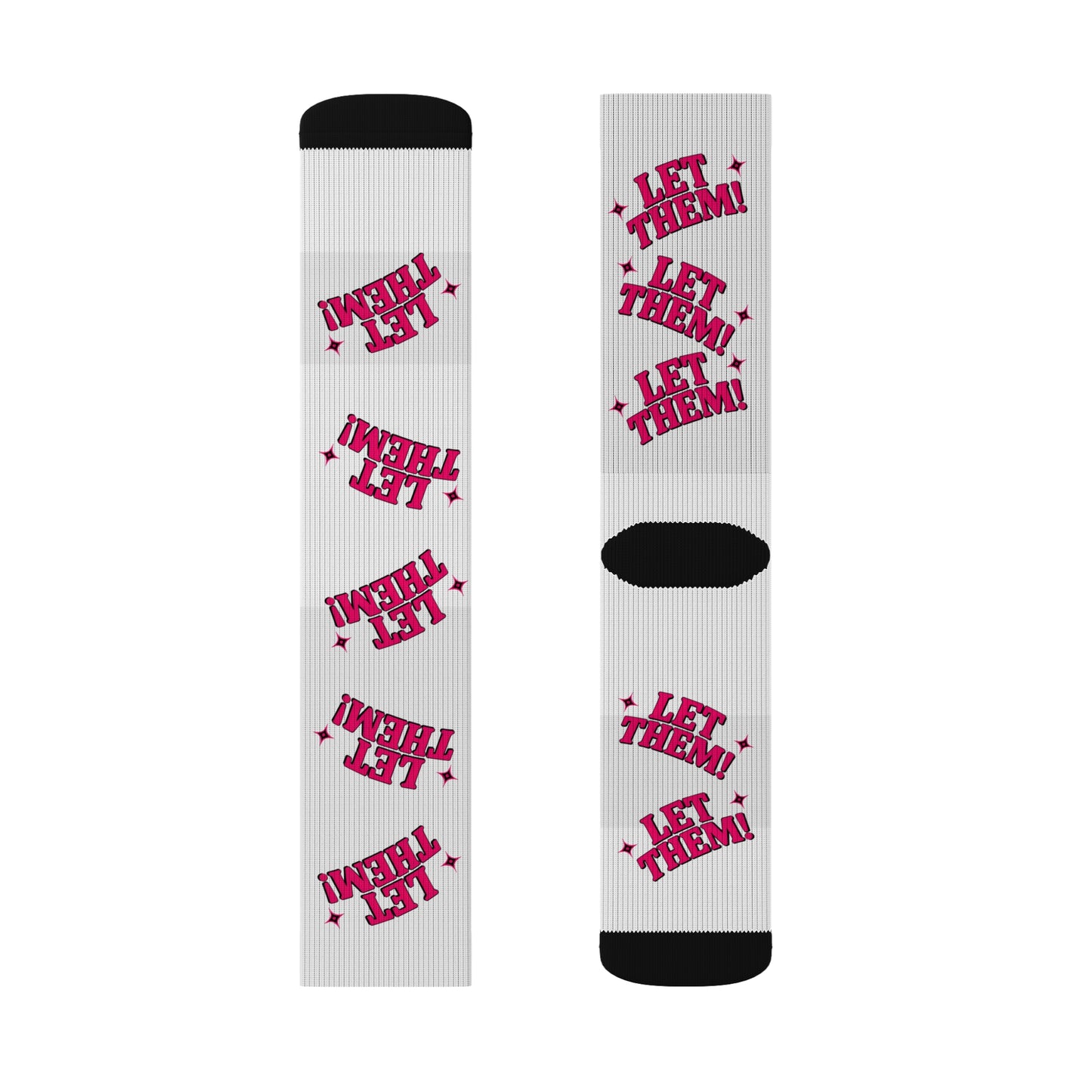 Crew Socks LET THEM Soft Socks