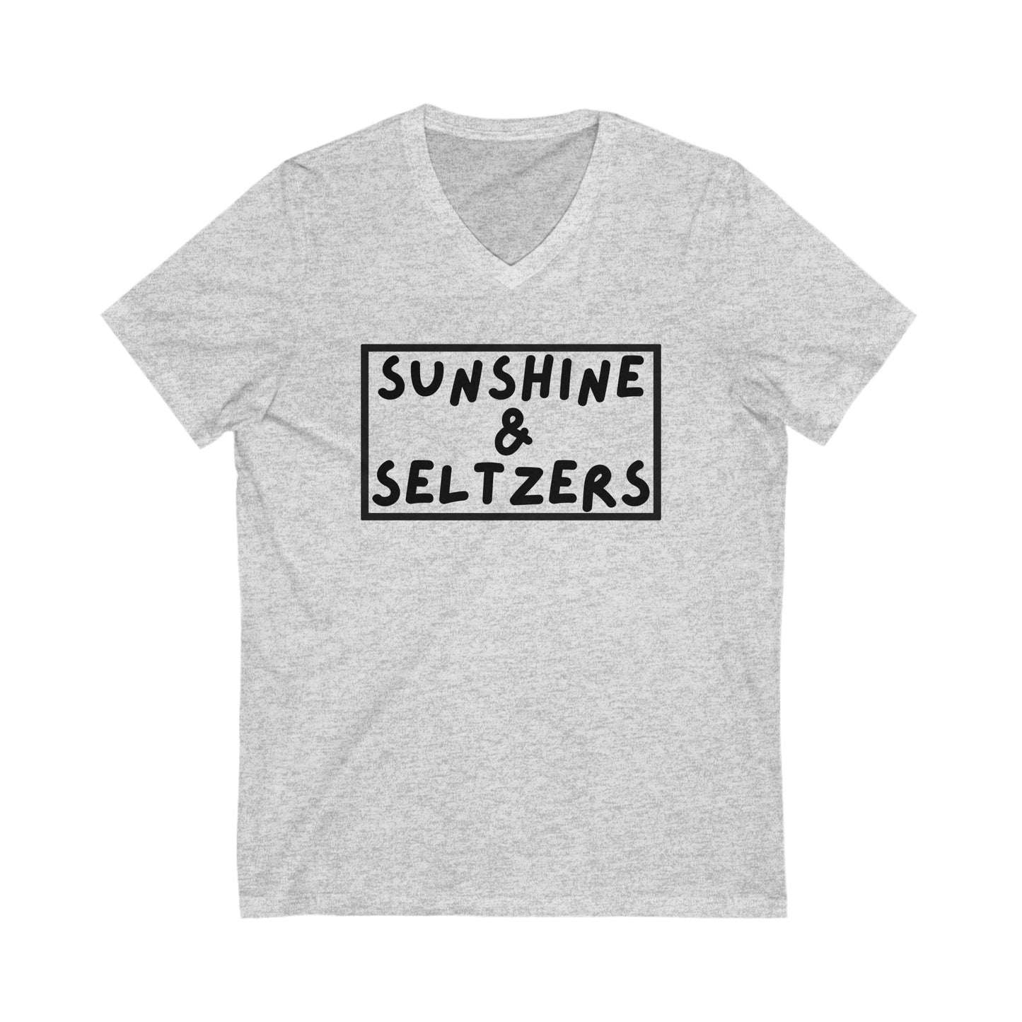 Sunshine & Seltzers V-Neck T-Shirt