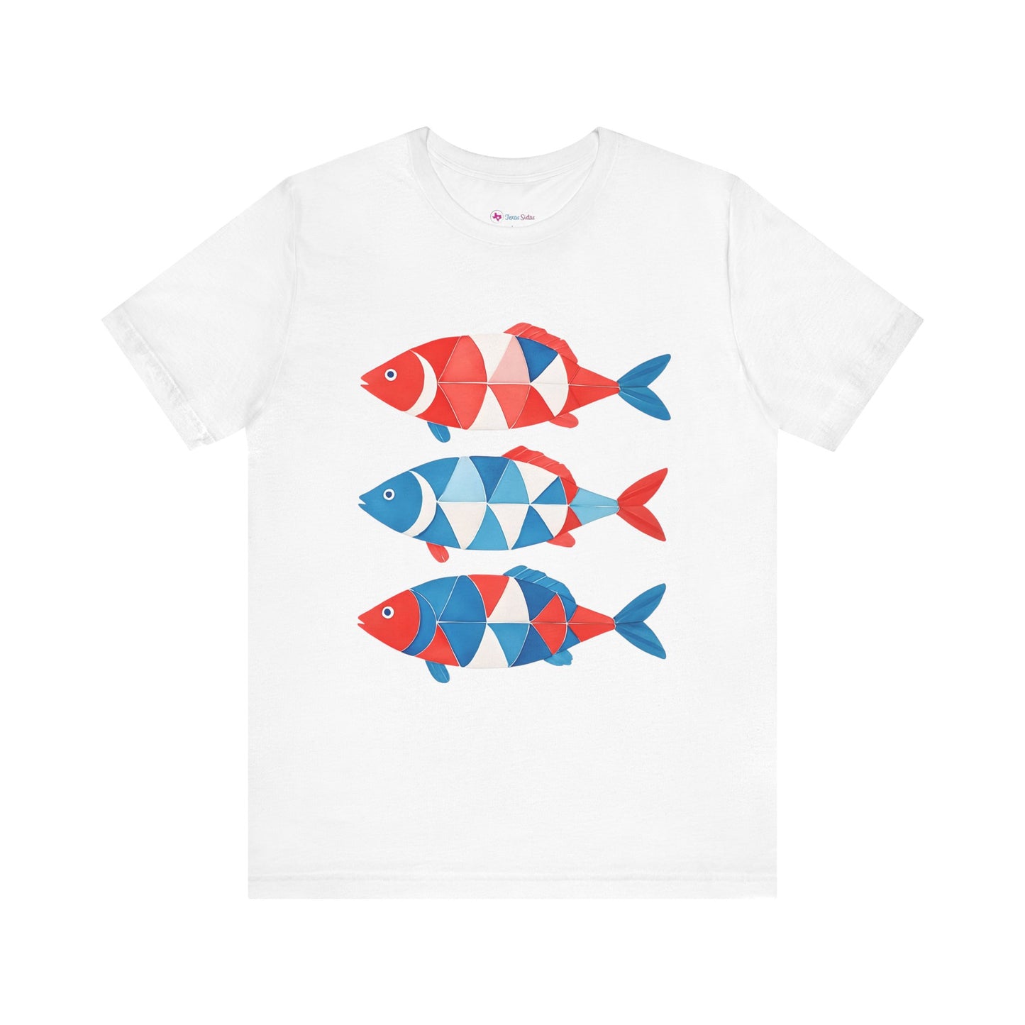Patriotic Fish T-Shirt Unisex