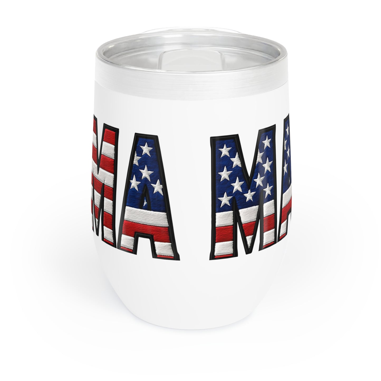 USA FLAG MAMA Cocktail Tumbler - Perfect for Patriotic MAMA's