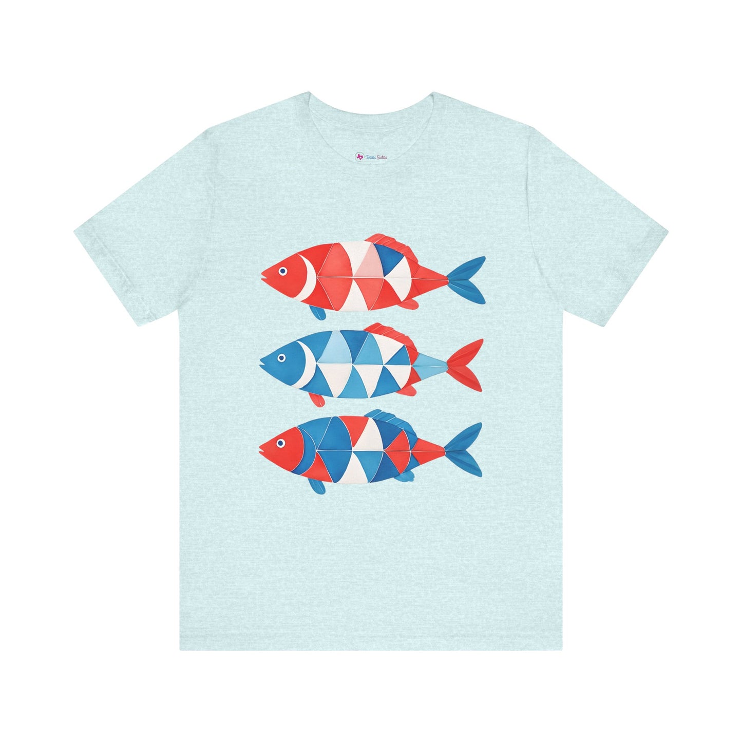 Patriotic Fish T-Shirt Unisex