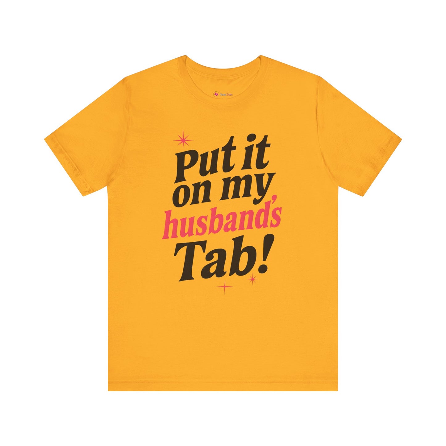 Funny Husband's Tab T-Shirt