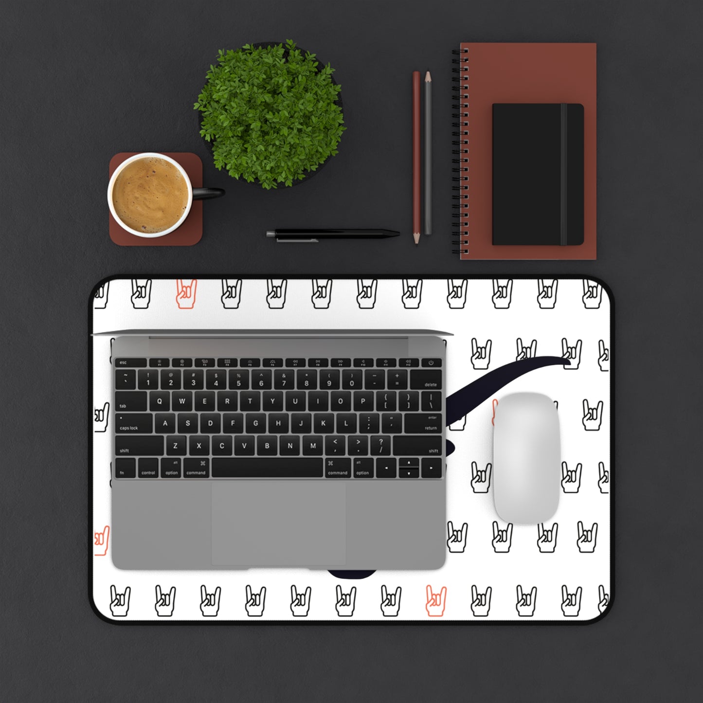 Texas Longhorn HOOK'em Mouse Pad Desk Mat
