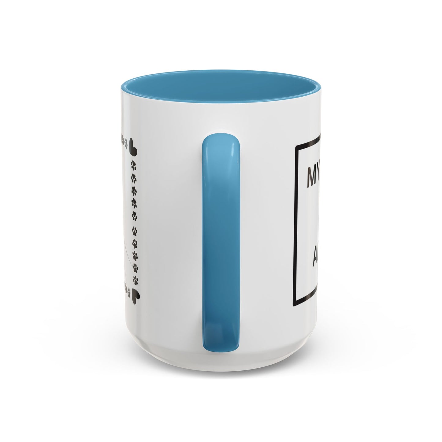 Funny Dog and I Talk Sh*t about you Coffee Mug