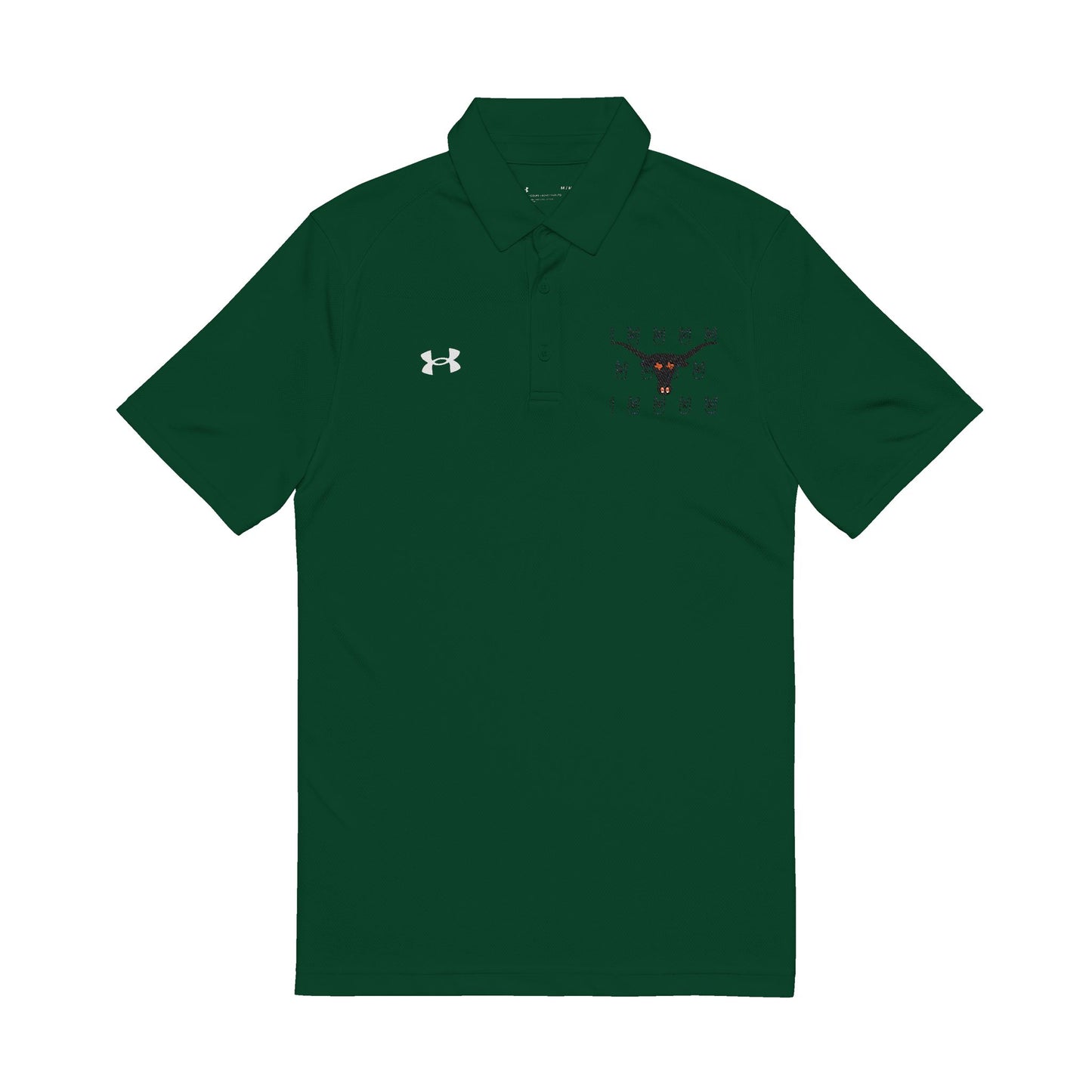Polo Shirt Embroidered Under Armour Longhorns Hook'em