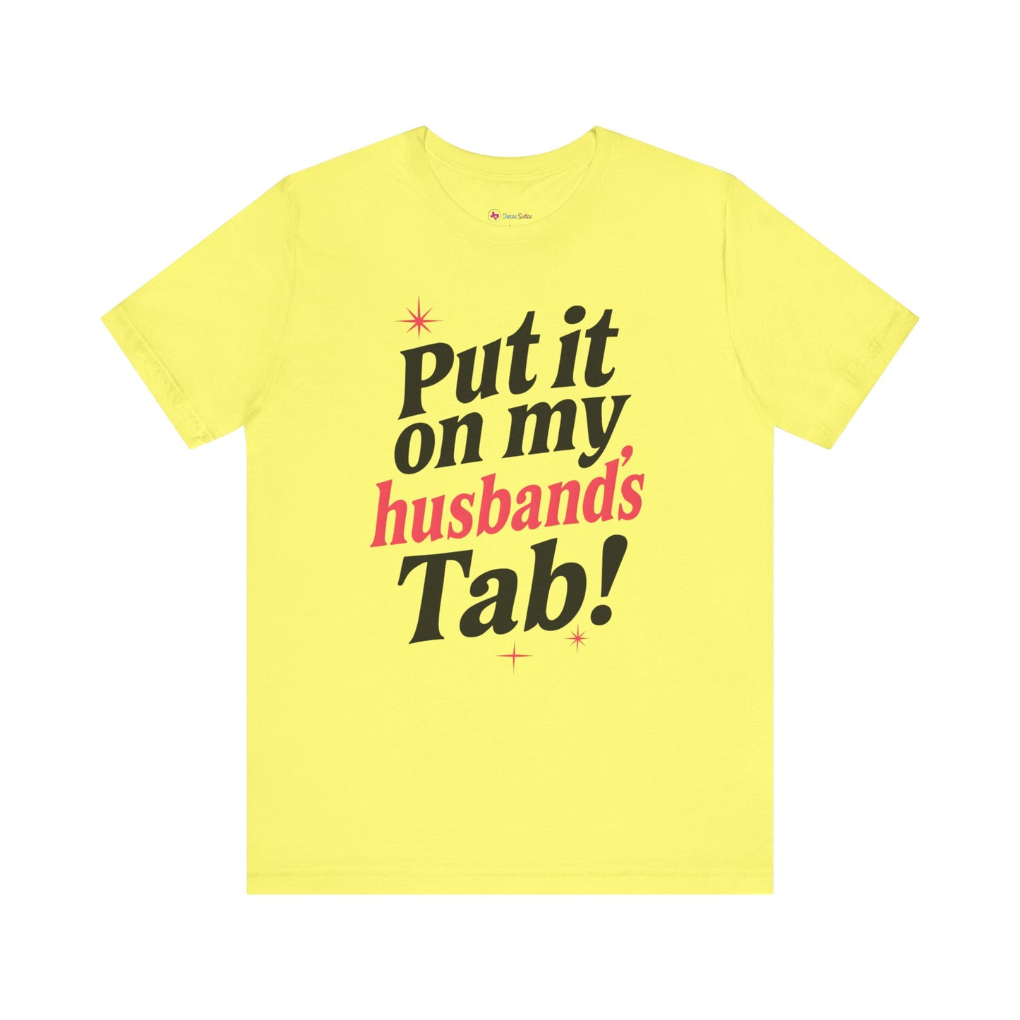 Funny Husband's Tab T-Shirt