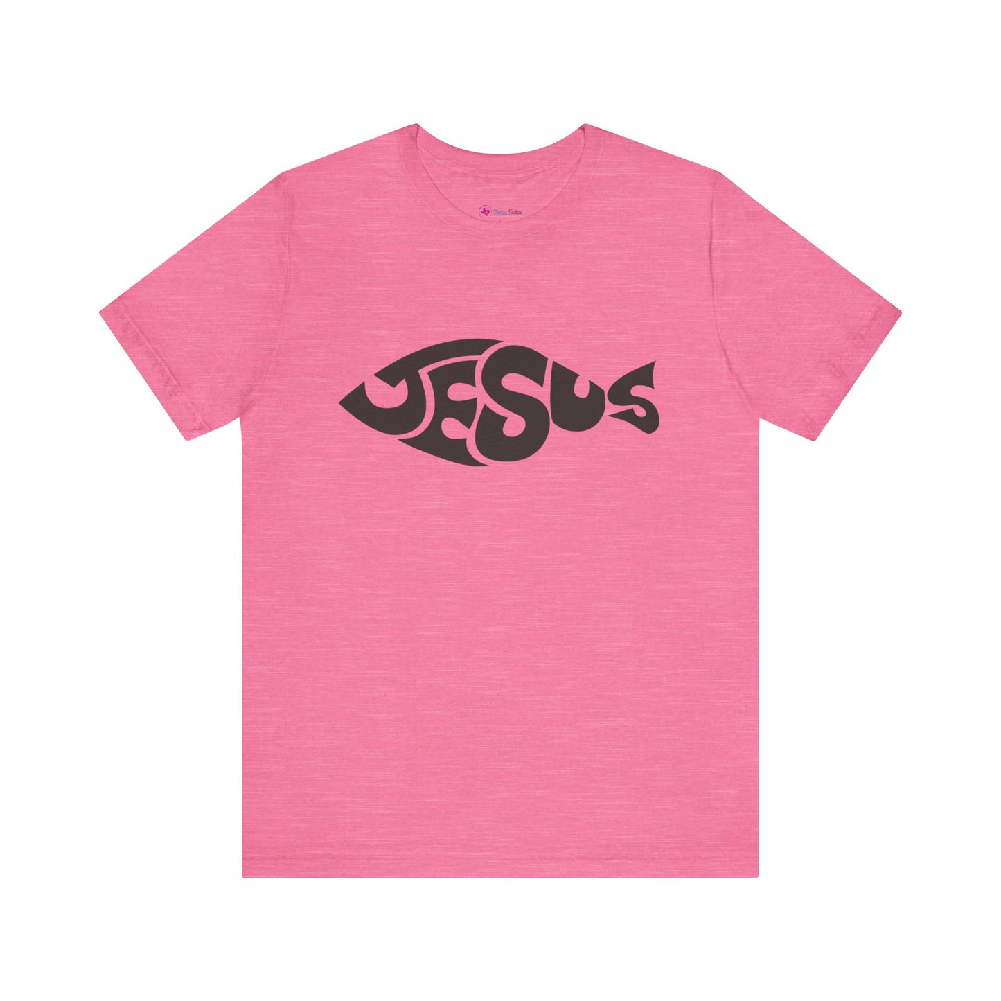 JESUS Fish Design T-Shirt Unisex