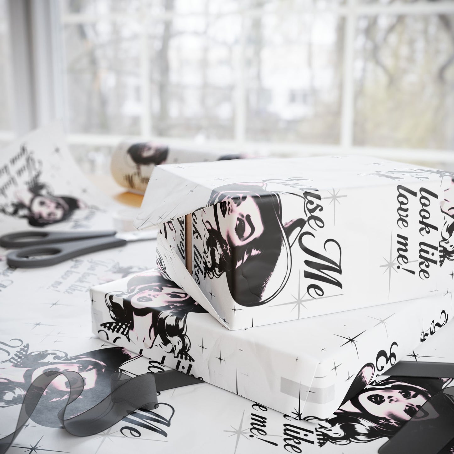 You Look Like you Love Me Chic Gift Wrap