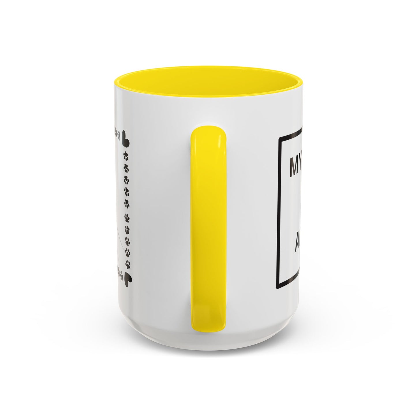 Funny Dog and I Talk Sh*t about you Coffee Mug