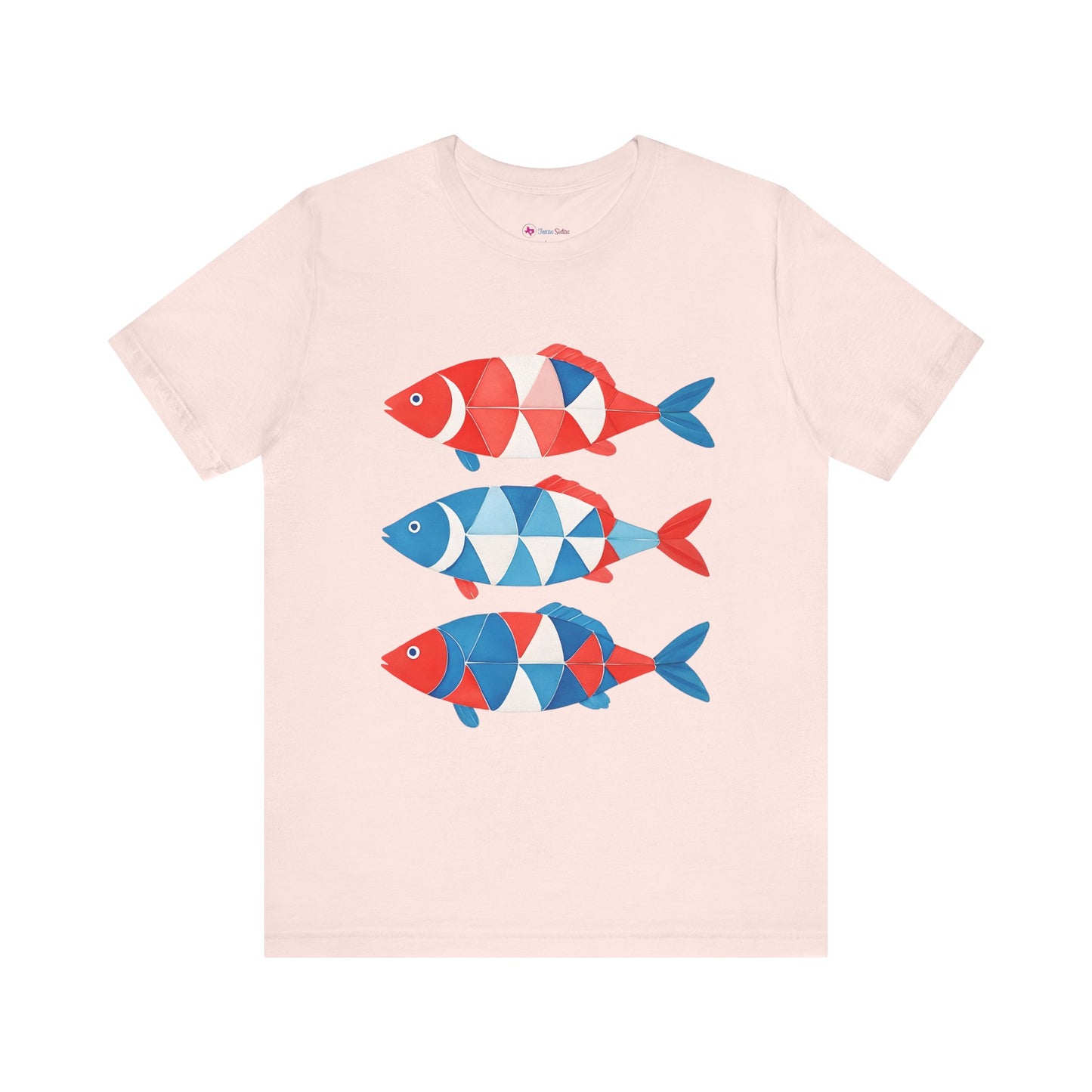 Patriotic Fish T-Shirt Unisex