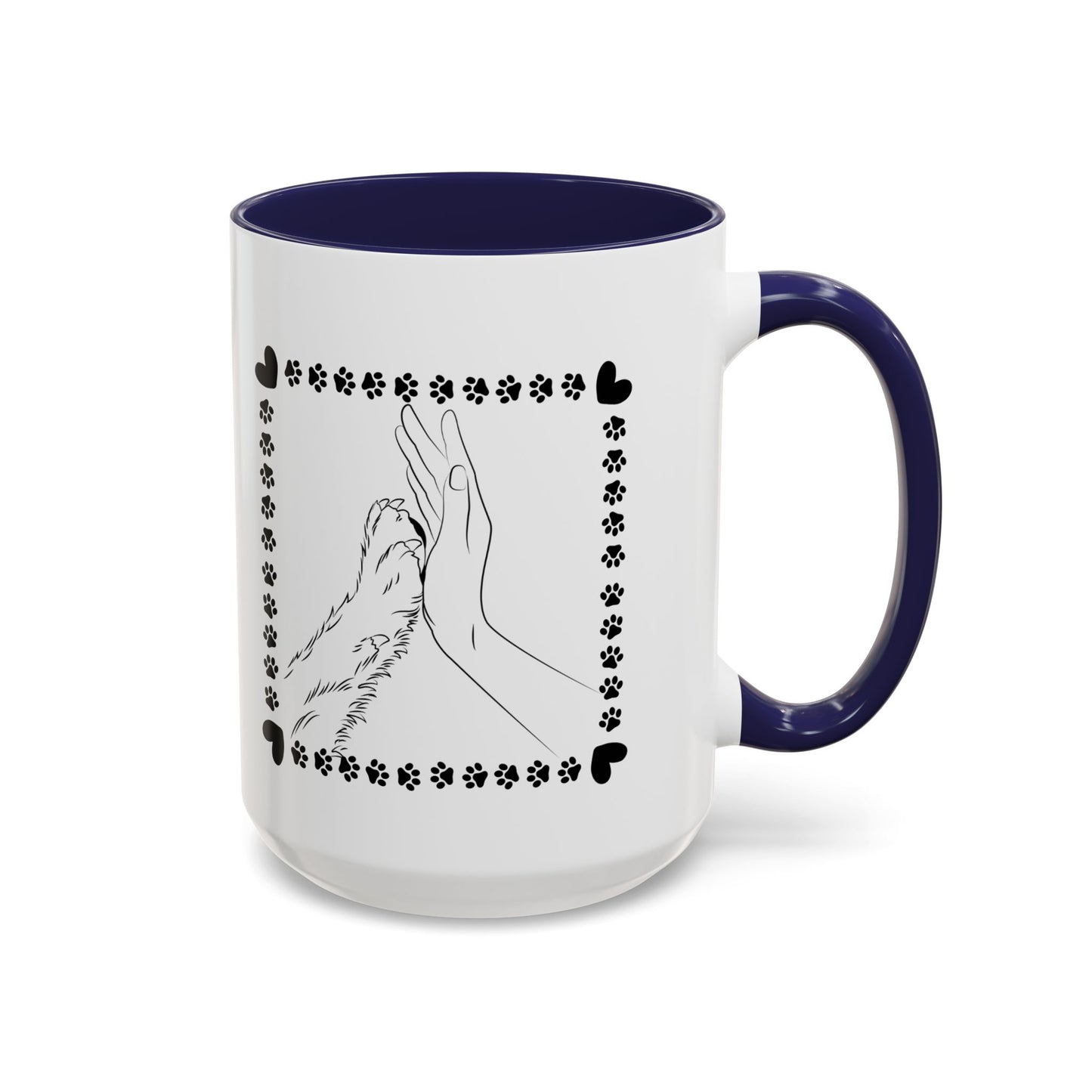 Funny Dog and I Talk Sh*t about you Coffee Mug
