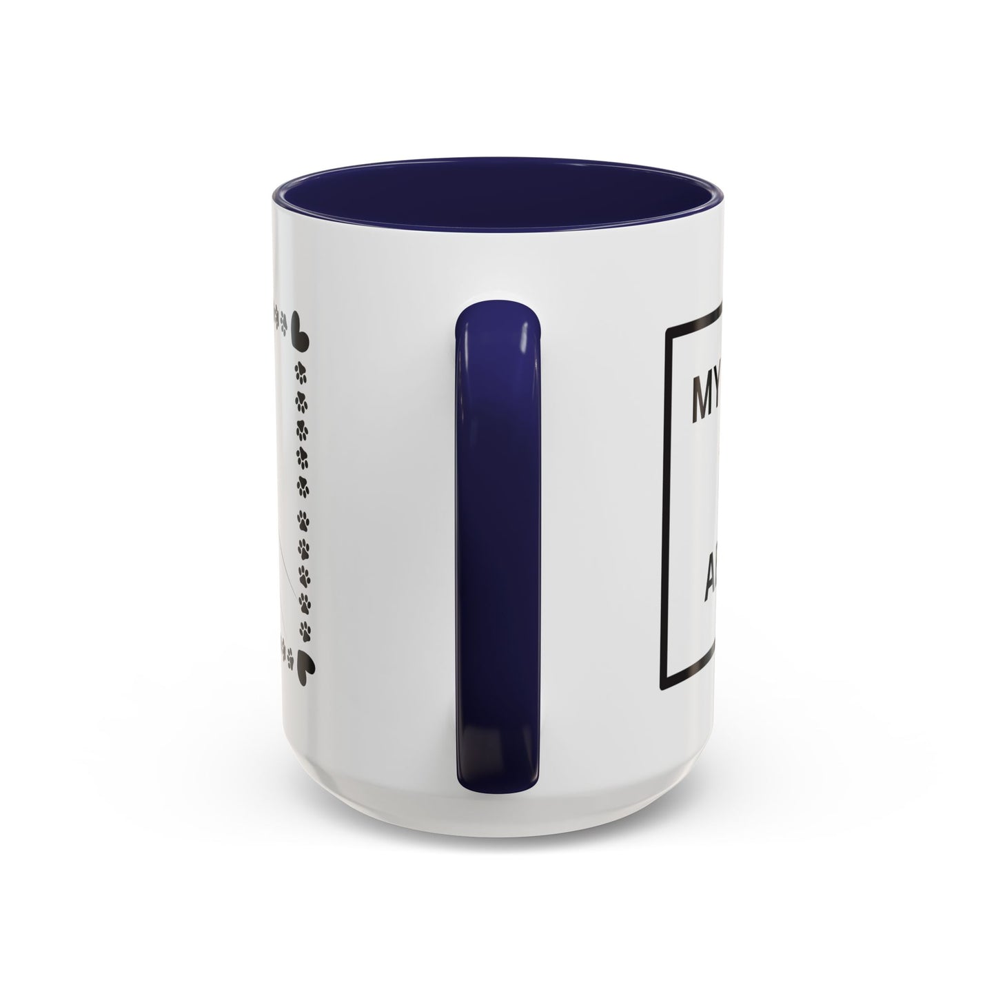Funny Dog and I Talk Sh*t about you Coffee Mug