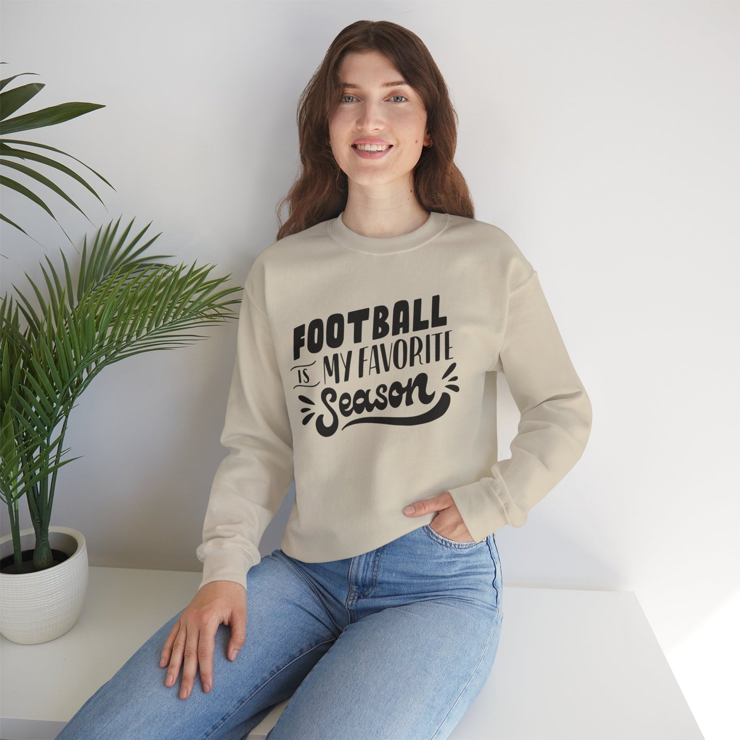 Football Season Unisex Sweatshirt - Football is my Favorite Season