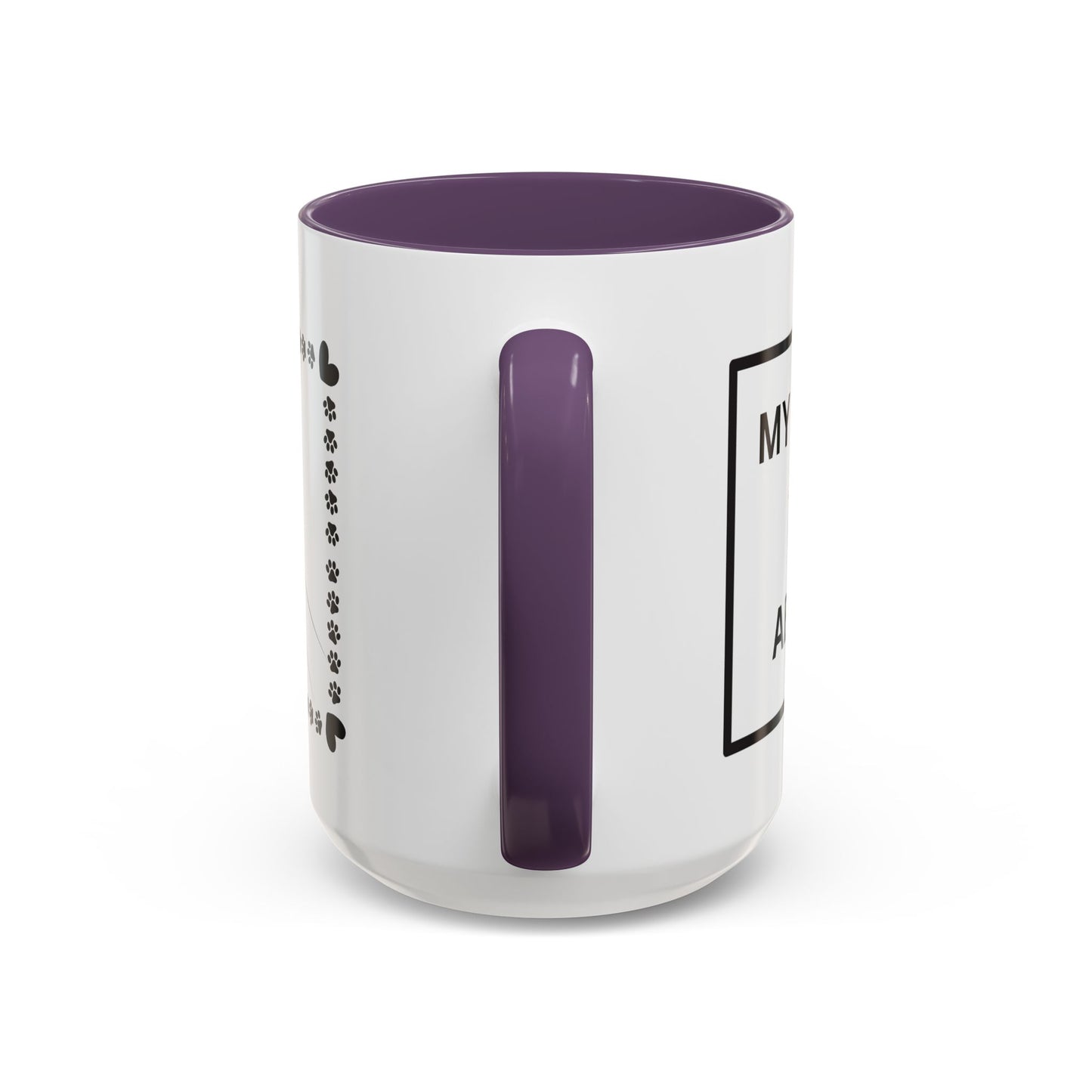 Funny Dog and I Talk Sh*t about you Coffee Mug