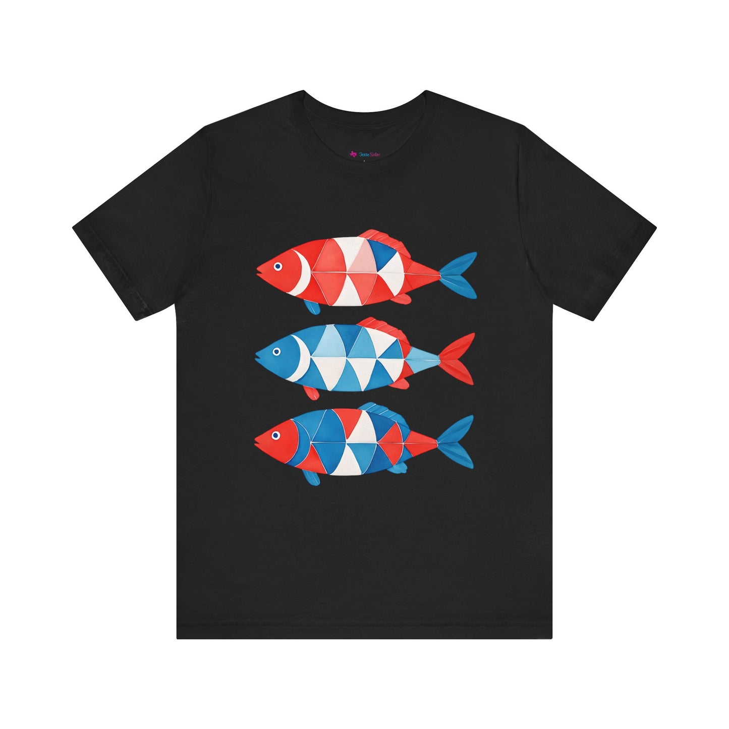 Patriotic Fish T-Shirt Unisex