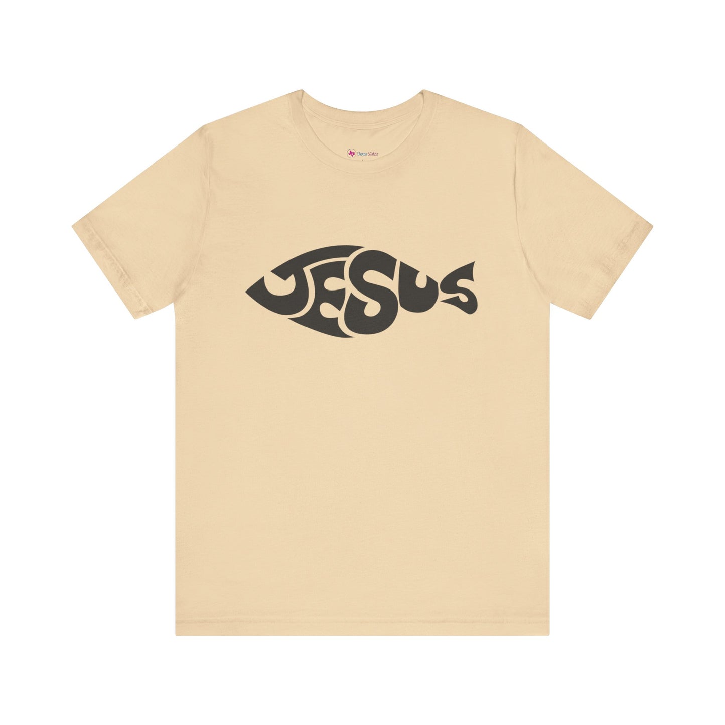 JESUS Fish Design T-Shirt Unisex