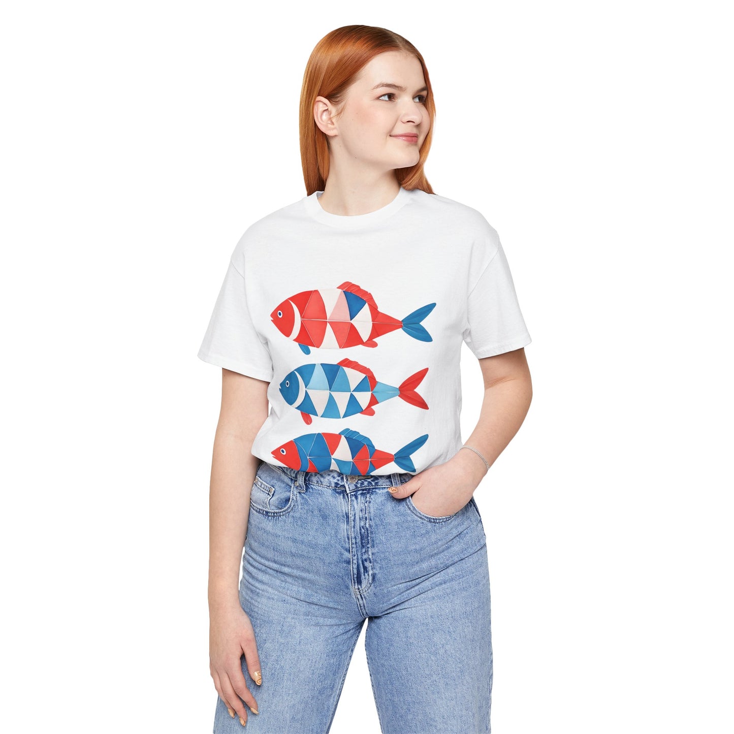 Patriotic Fish T-Shirt Unisex