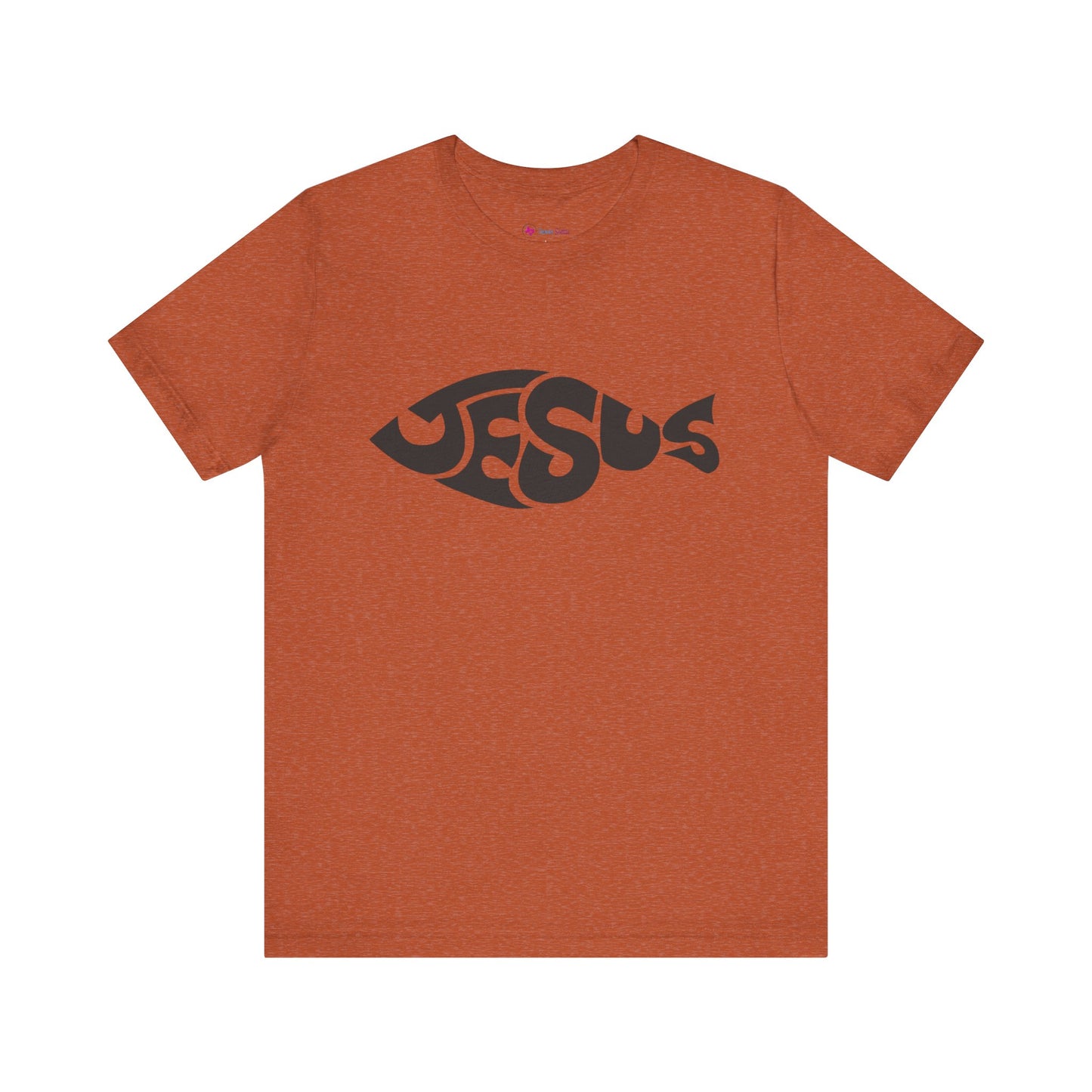 JESUS Fish Design T-Shirt Unisex