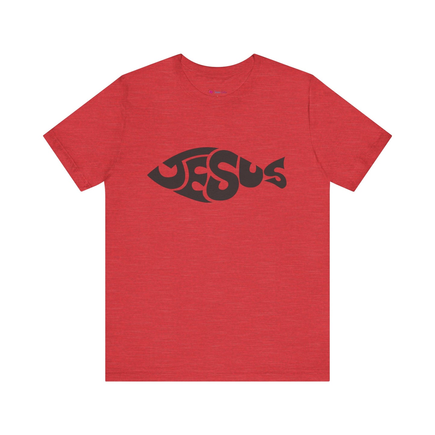JESUS Fish Design T-Shirt Unisex