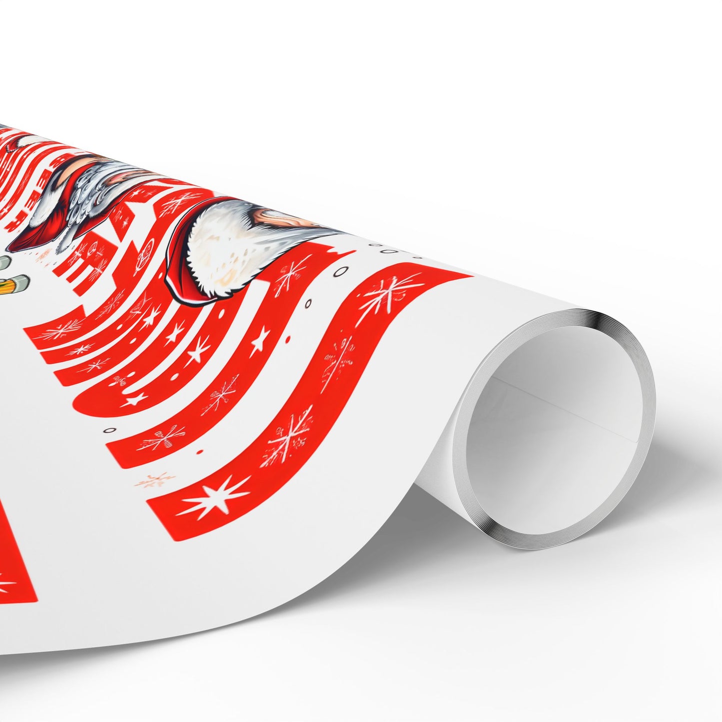 Funny Christmas Wrapping Paper I love DECEM-BEER