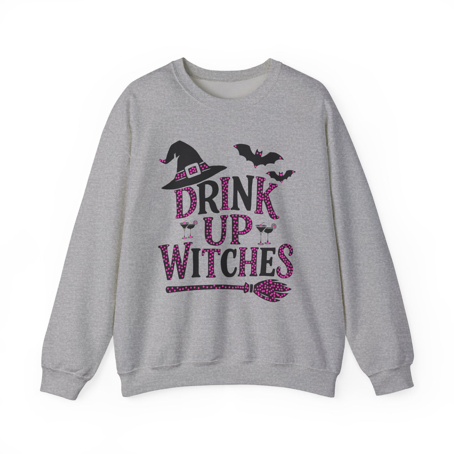 Halloween Drink Up Witches Sweatshirt