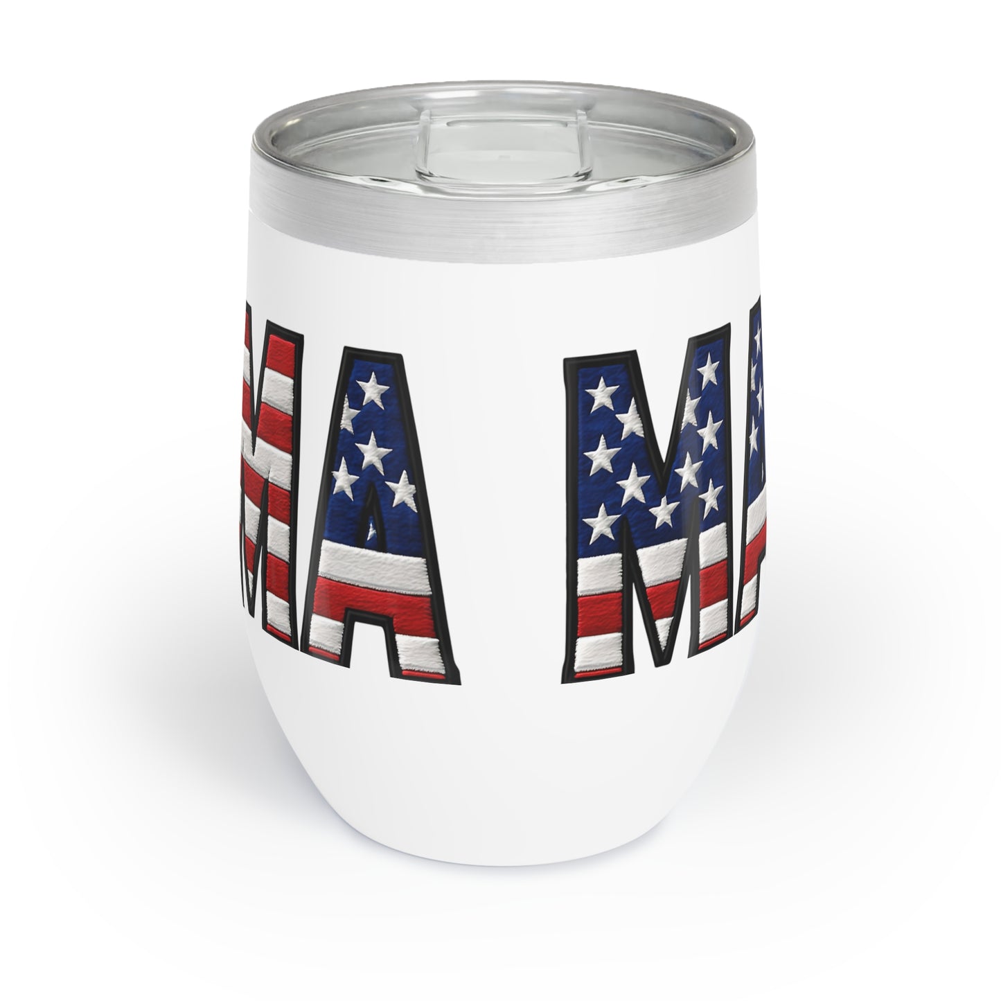 USA FLAG MAMA Cocktail Tumbler - Perfect for Patriotic MAMA's
