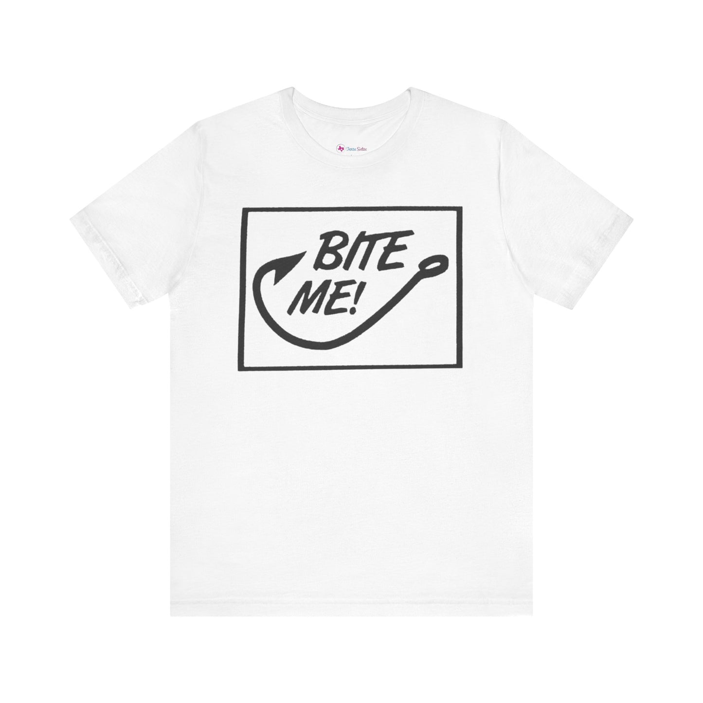Fishing Hook Unisex Tee - 'BITE ME' Design