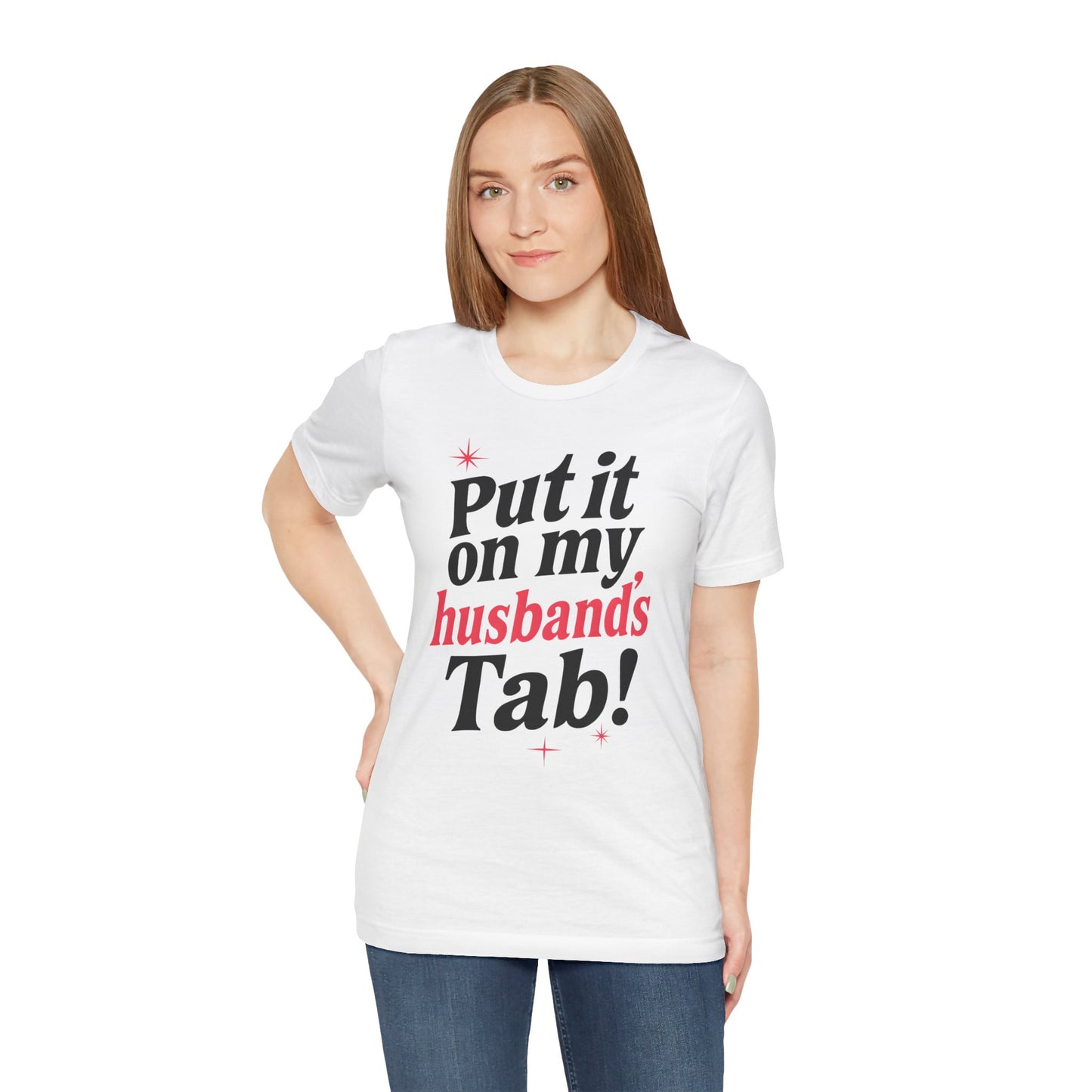Funny Husband's Tab T-Shirt