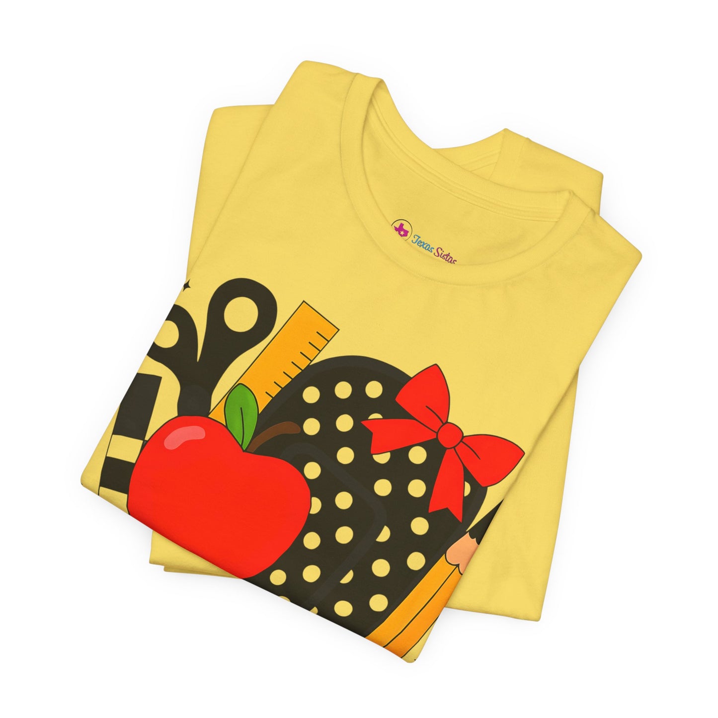 Cute Teacher T-shirt - WE BACK! Many Colors to choose from!