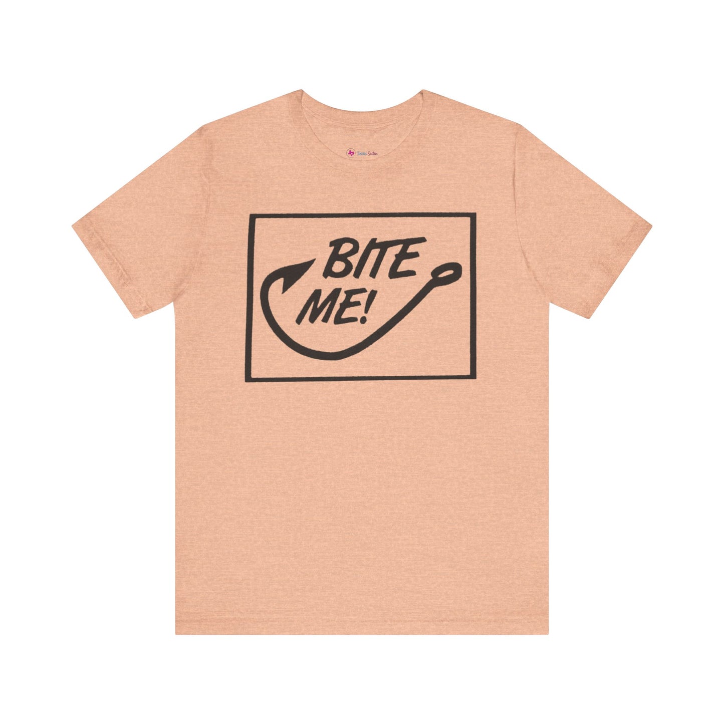 Fishing Hook Unisex Tee - 'BITE ME' Design