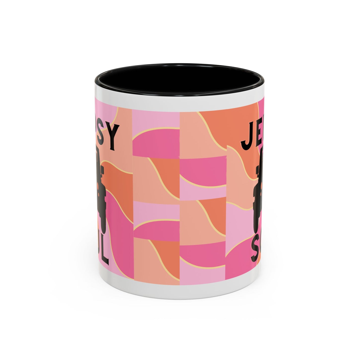 Jeepy Soul Accent Coffee Mug - 11 & 15oz - Stylish for Jeep Lovers