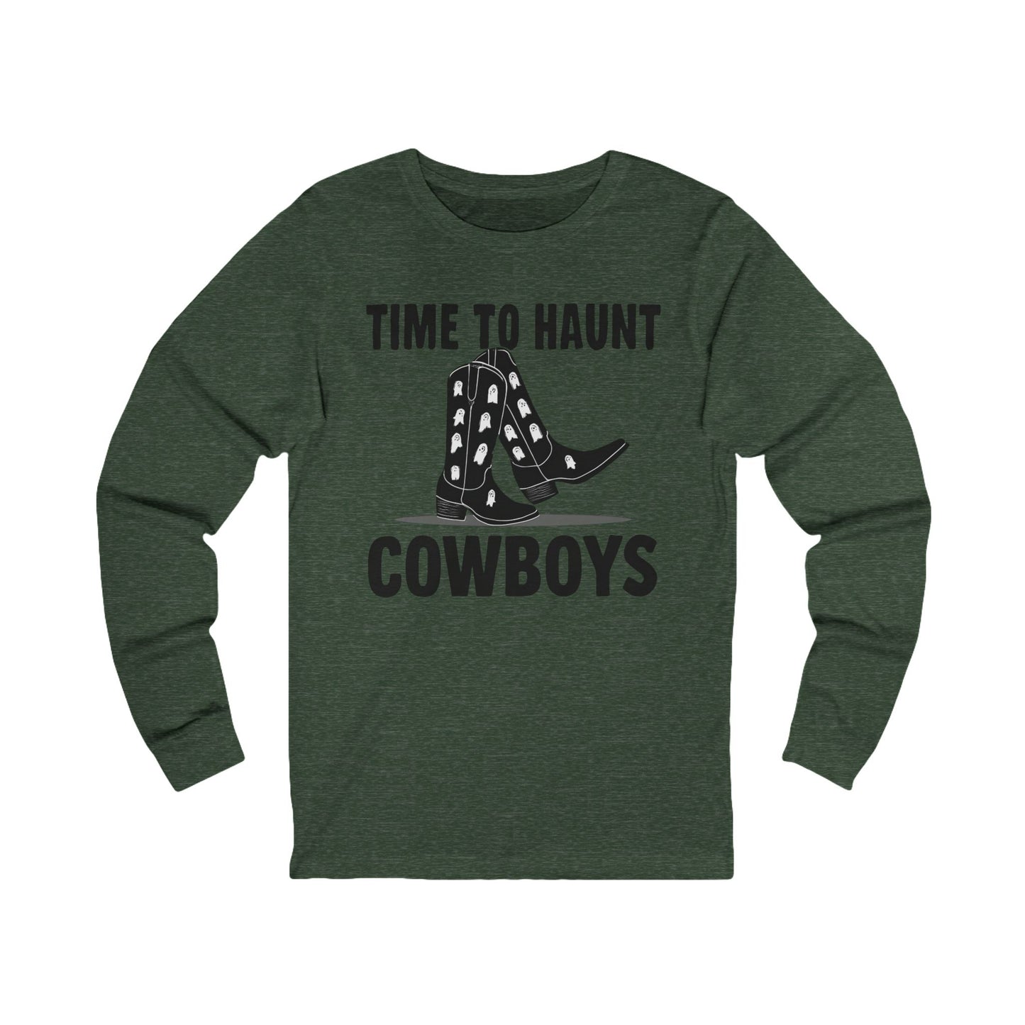 Western Halloween T-shirt Time to Haunt Cowboys