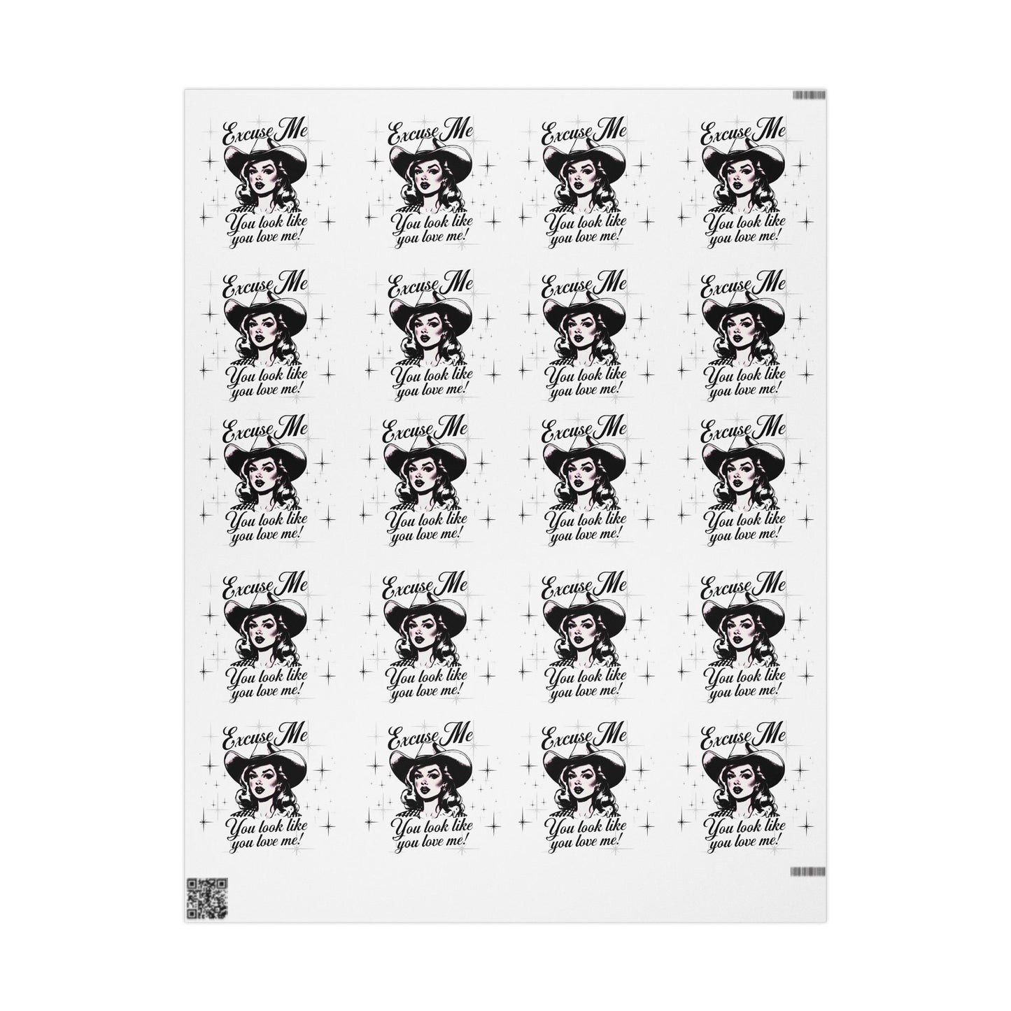 You Look Like you Love Me Chic Gift Wrap