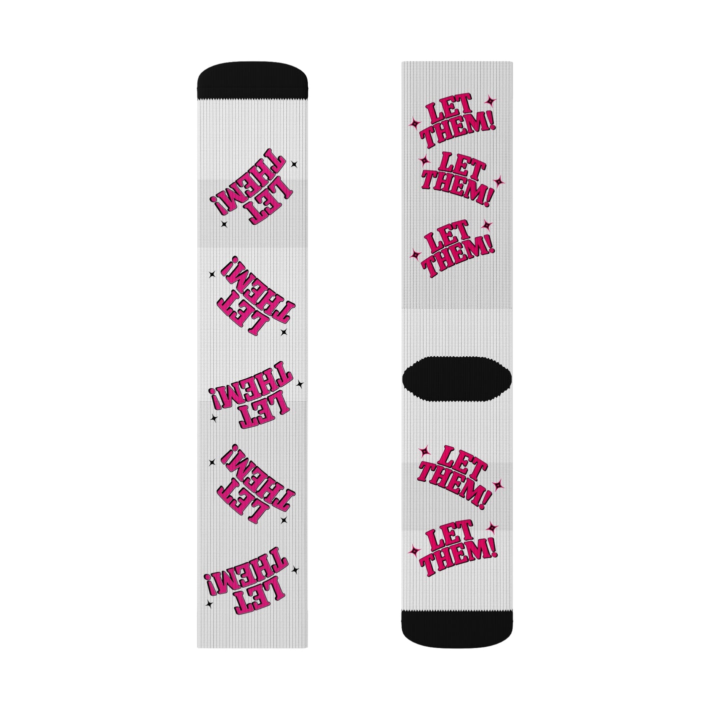 Crew Socks LET THEM Soft Socks