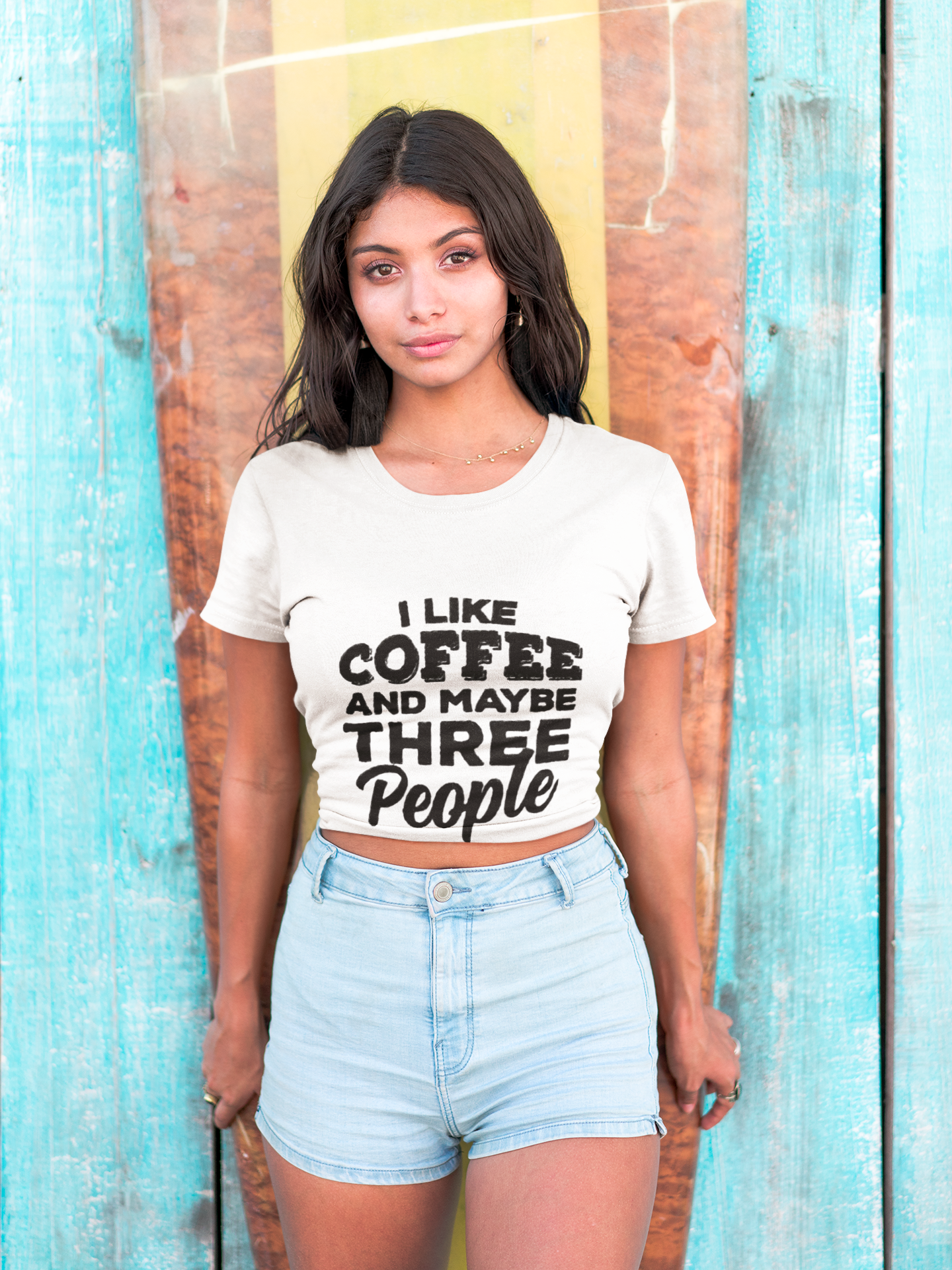I Like COFFEE And Maybe THREE People T-Shirt Unisex