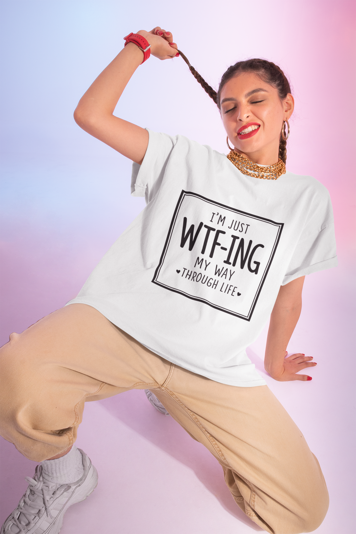 I'm Just WTF-ING My Way Thru Life T-Shirt