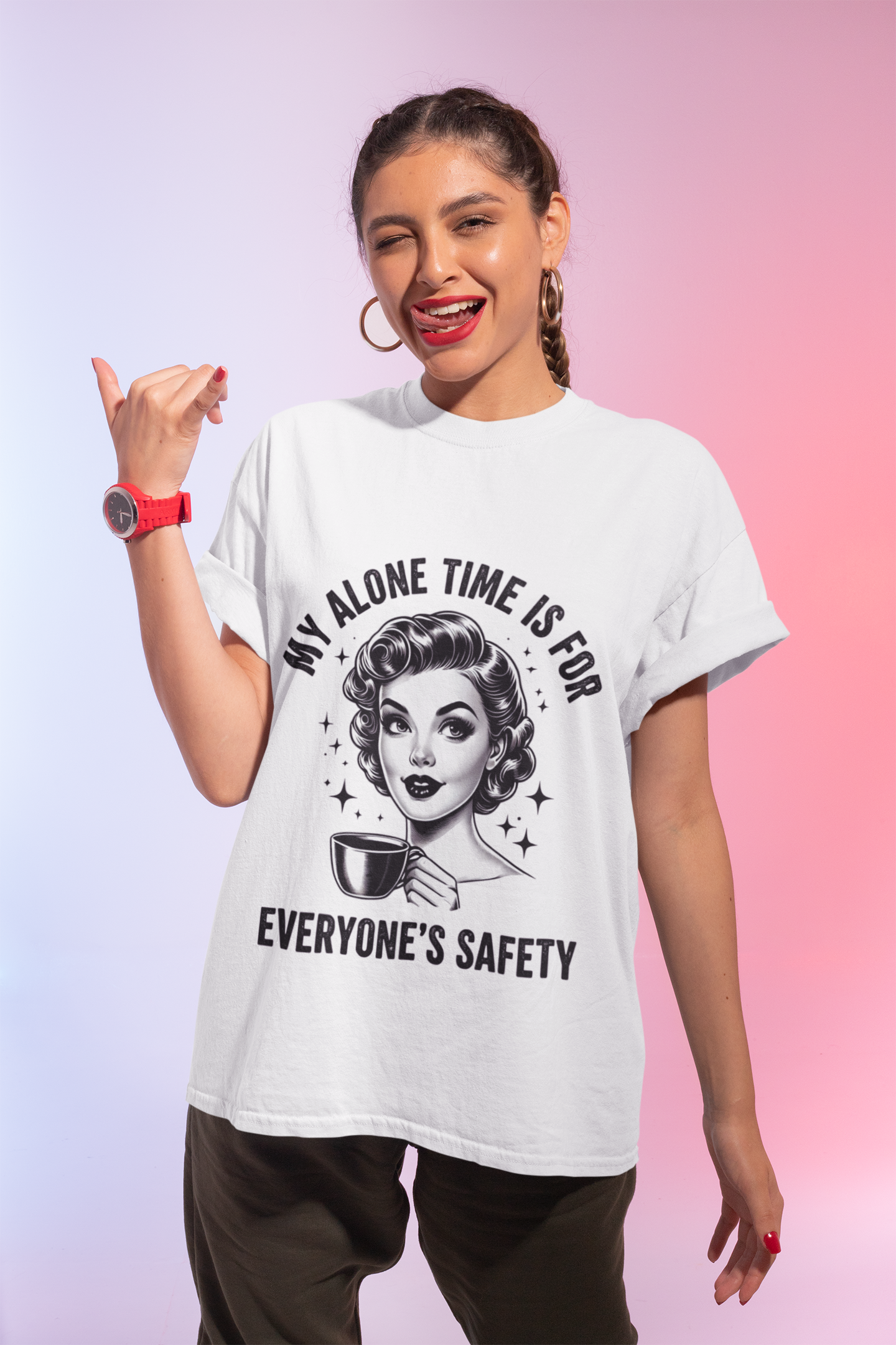 My Alone Time is for Everyone's SAFETY T-Shirt