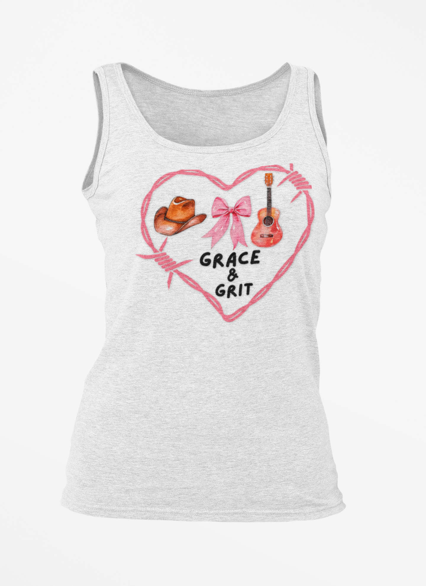 Grace & Grit Unisex Jersey Tank - Inspirational Summer Top