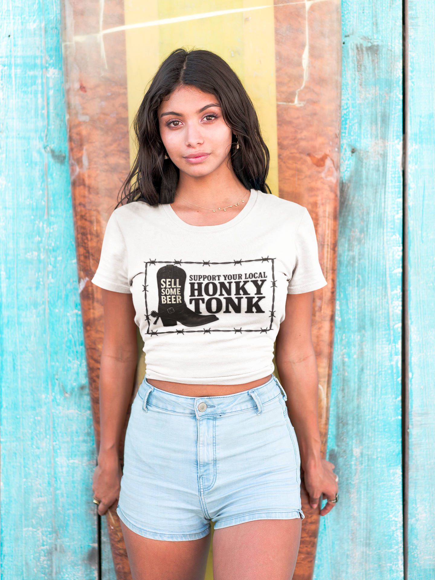 Support Your Local Honky Tonk T-shirt