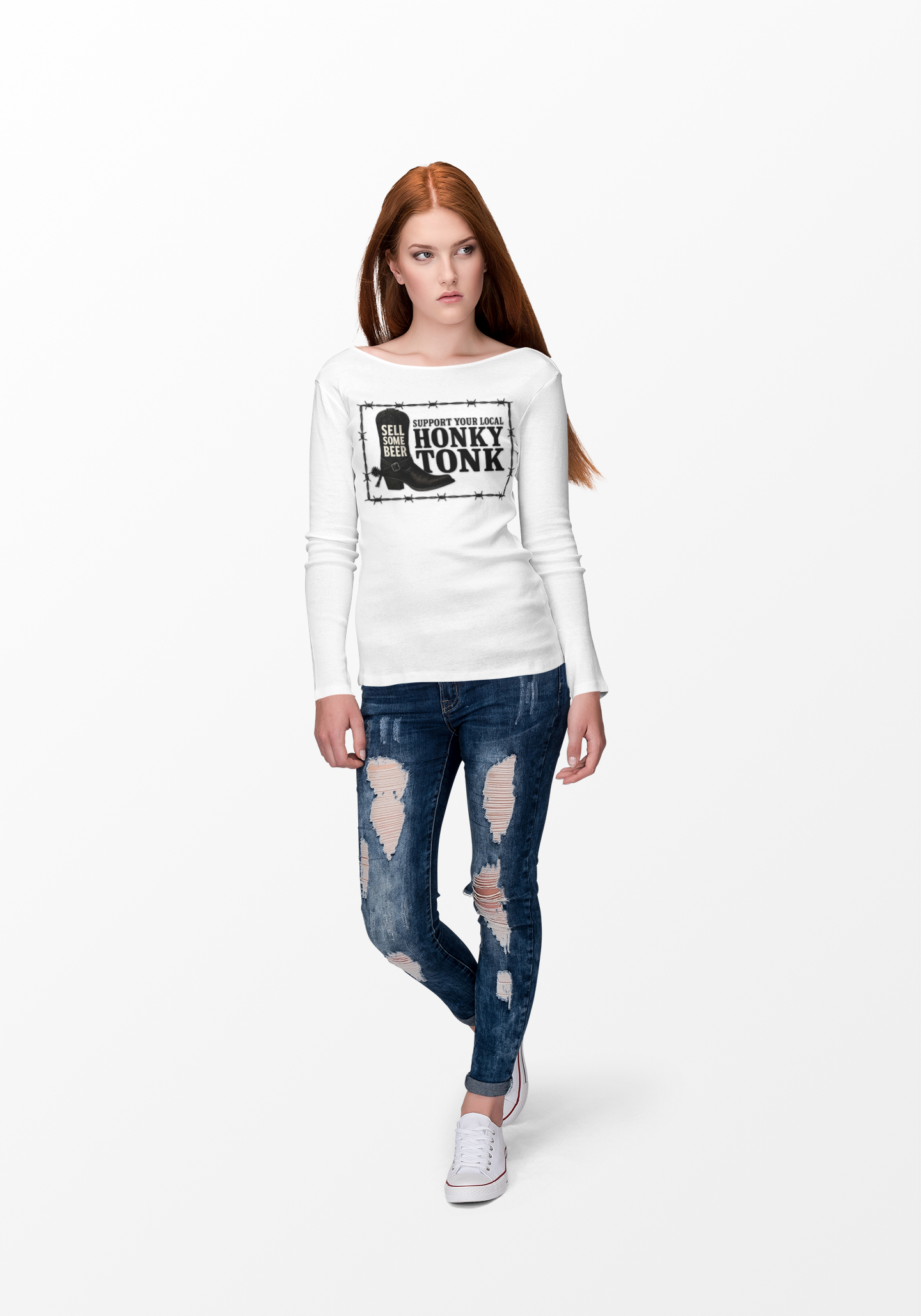 Support Your Local Honky Tonk T-shirt