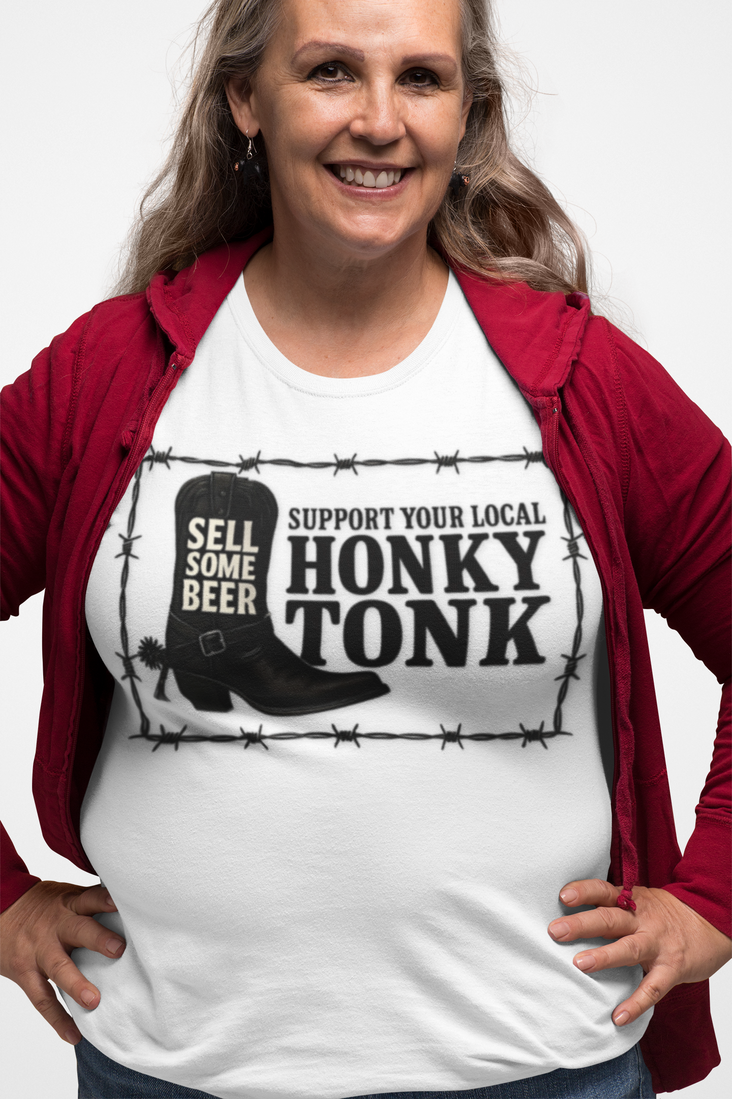 Support Your Local Honky Tonk T-shirt