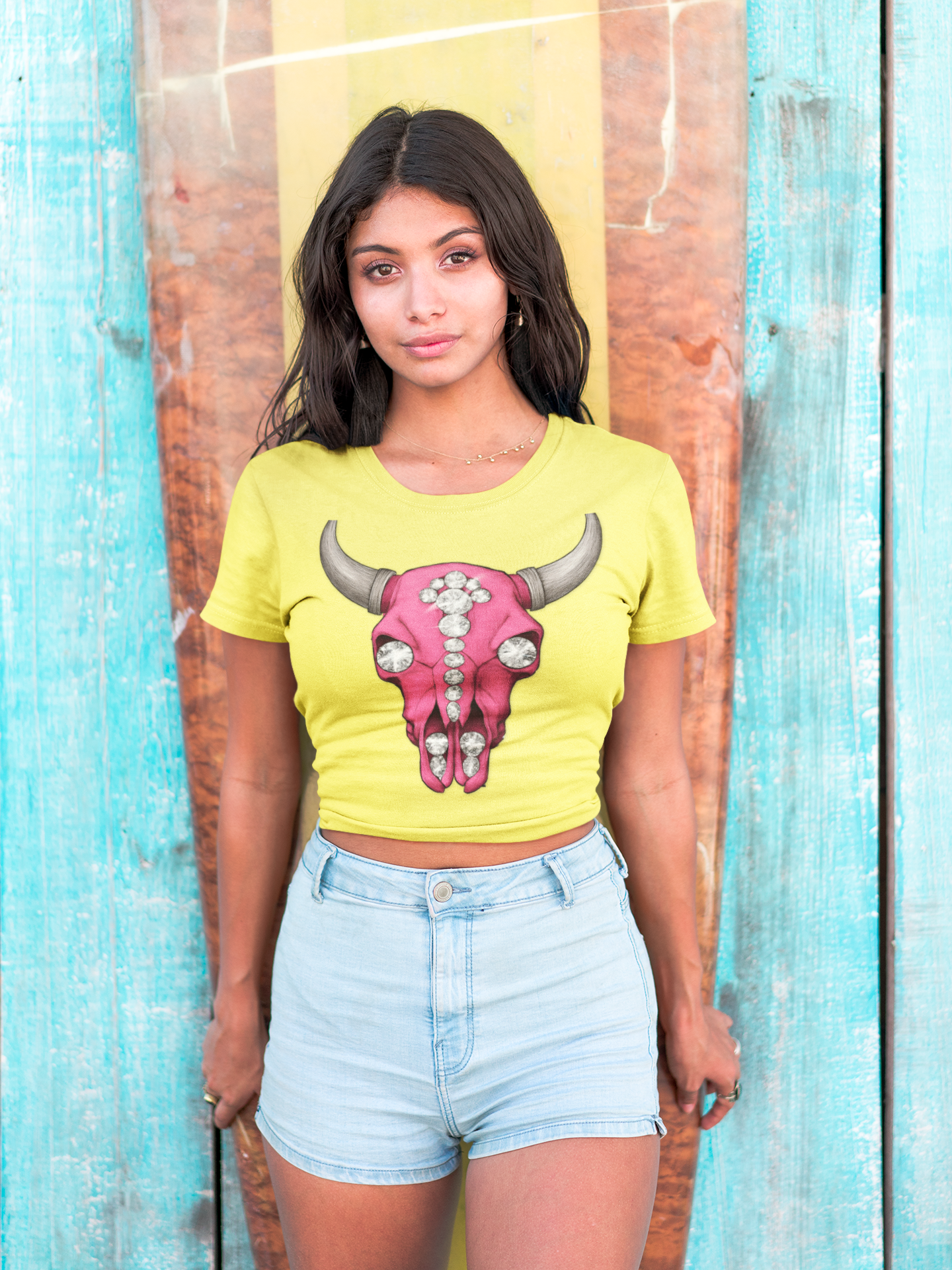 Pink Diamond Longhorn T-Shirt