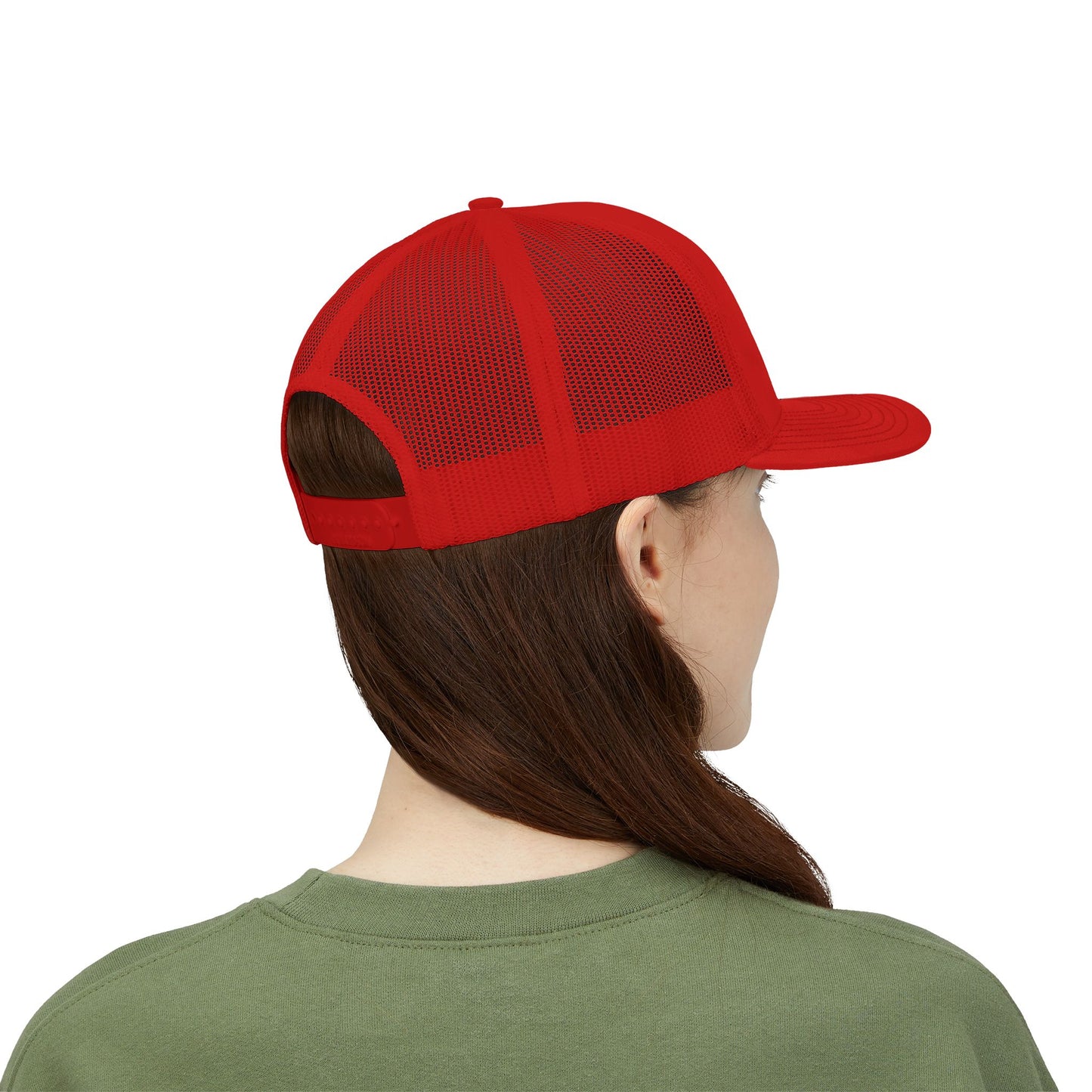 USA FLAG MAMA Snapback Trucker Cap