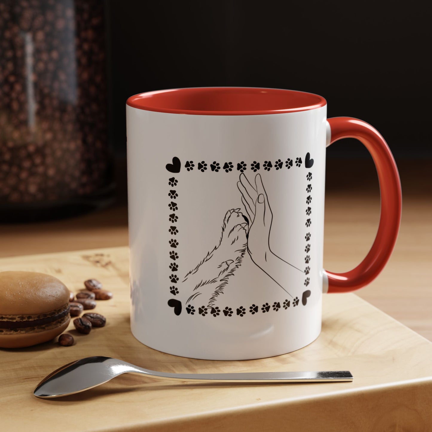 Funny Dog and I Talk Sh*t about you Coffee Mug