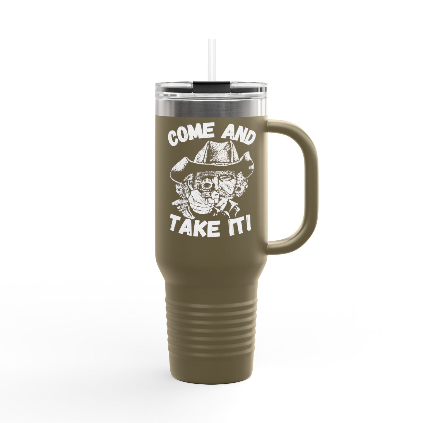 BIG Stainless Steel Come and Take It Insulated Travel Mug