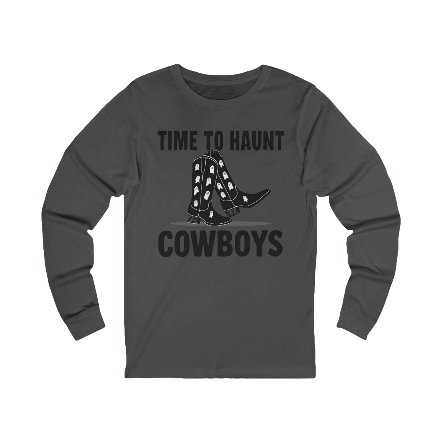 Western Halloween T-shirt Time to Haunt Cowboys