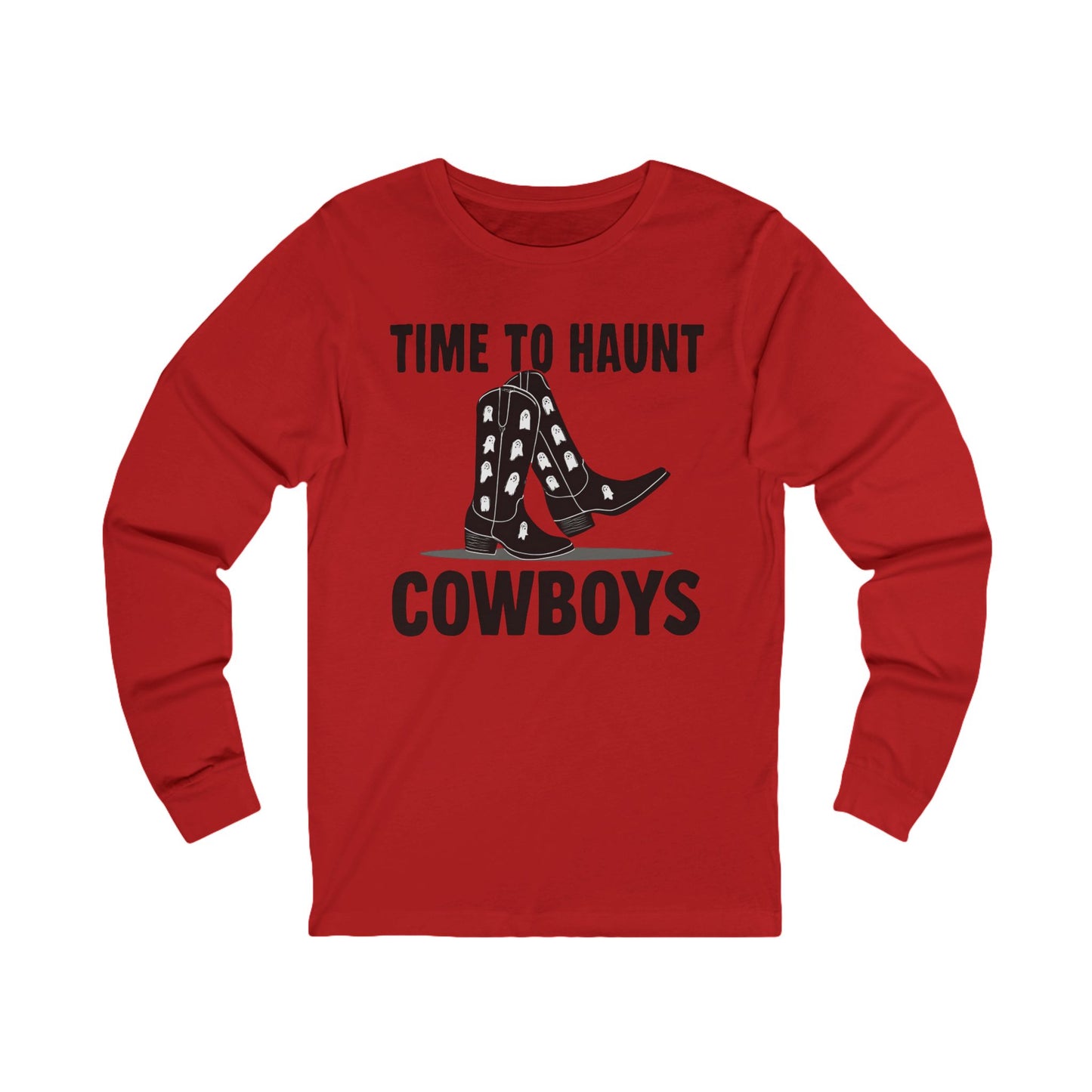 Western Halloween T-shirt Time to Haunt Cowboys