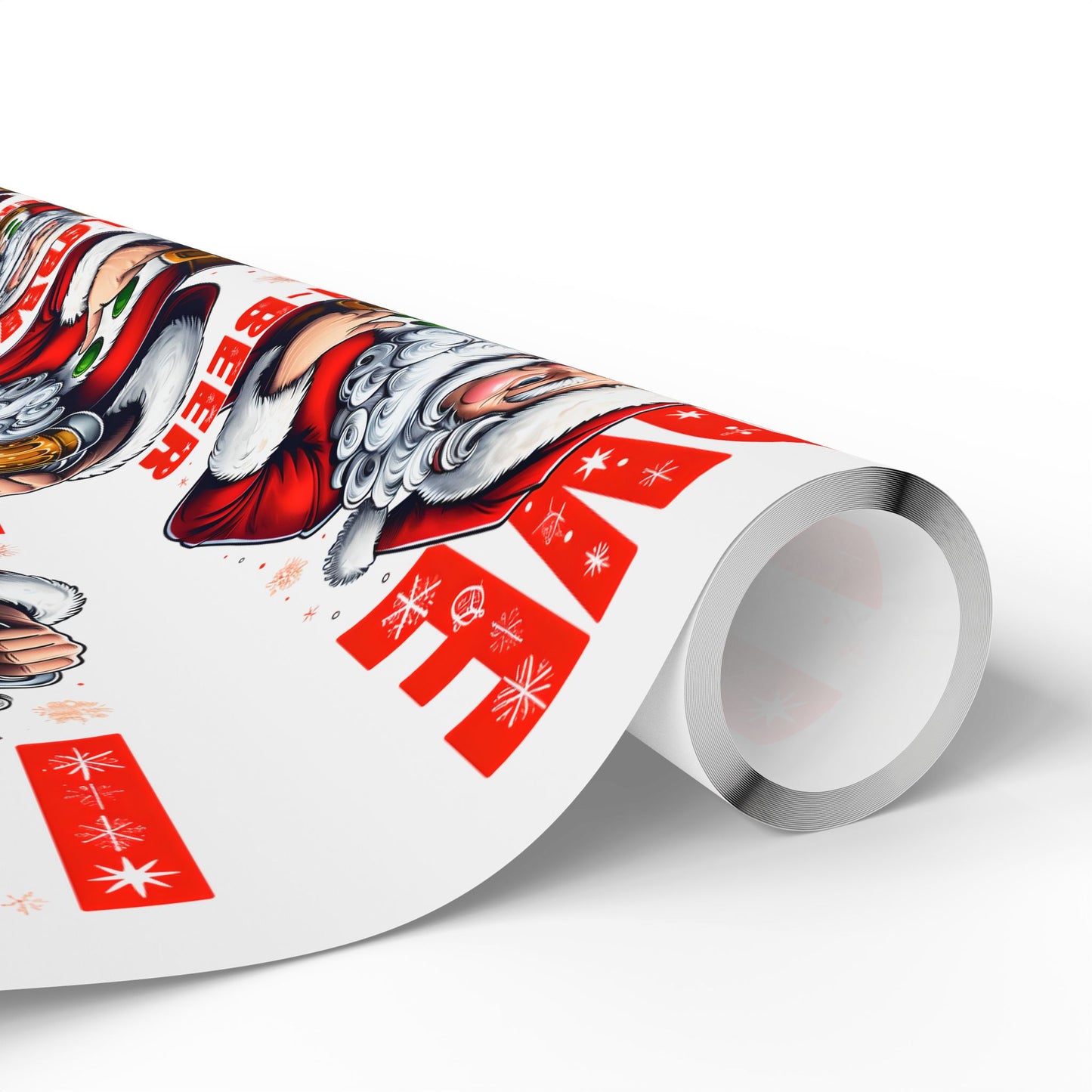 Funny Christmas Wrapping Paper I love DECEM-BEER